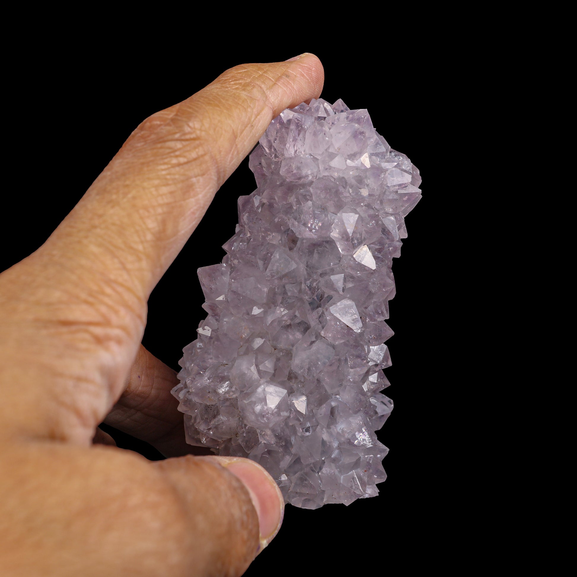 Amethyst Stalagmite Natural Mineral Specimen  # G 0006