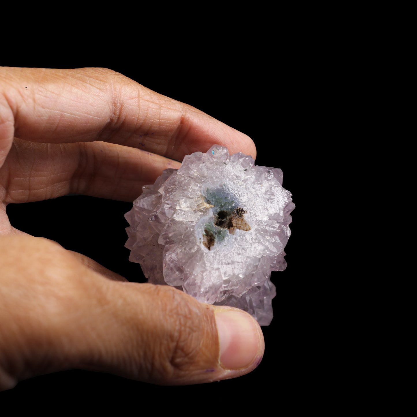 Amethyst Stalagmite Natural Mineral Specimen # G 0006