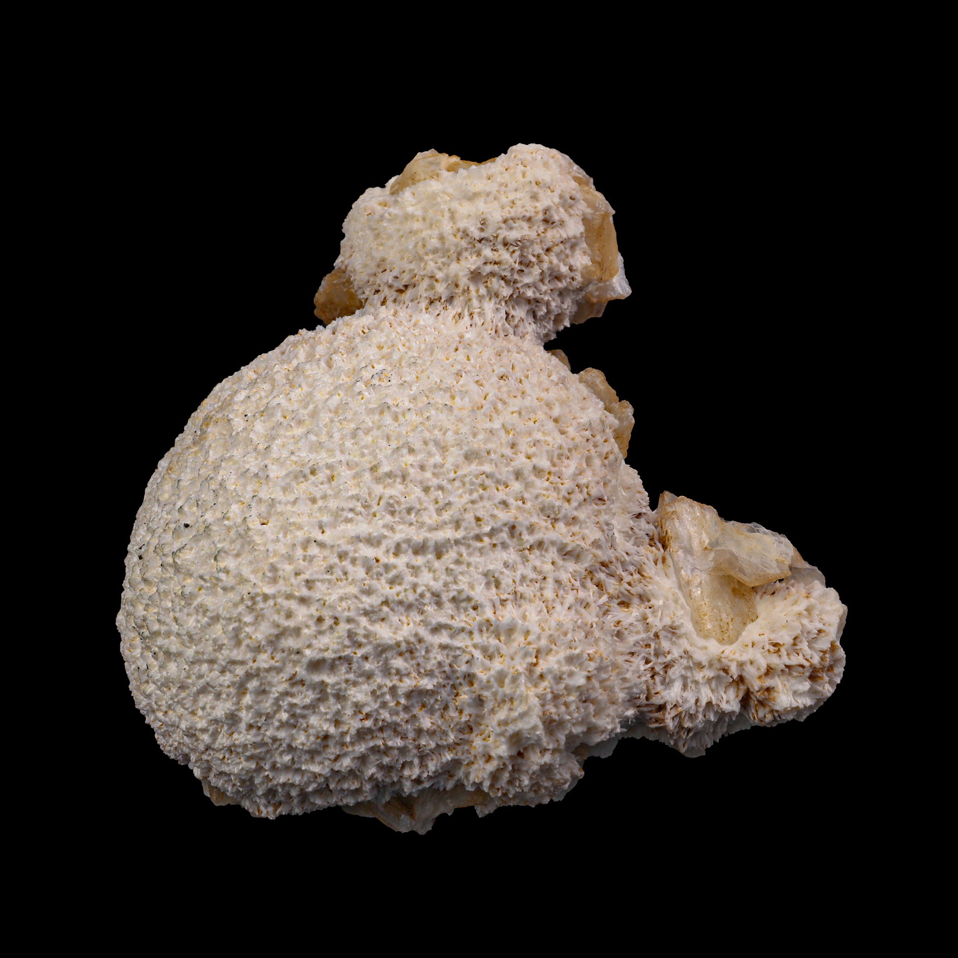 Botryoidal Mordenite with Stilbite  Natural Mineral Specimen  # G 0007