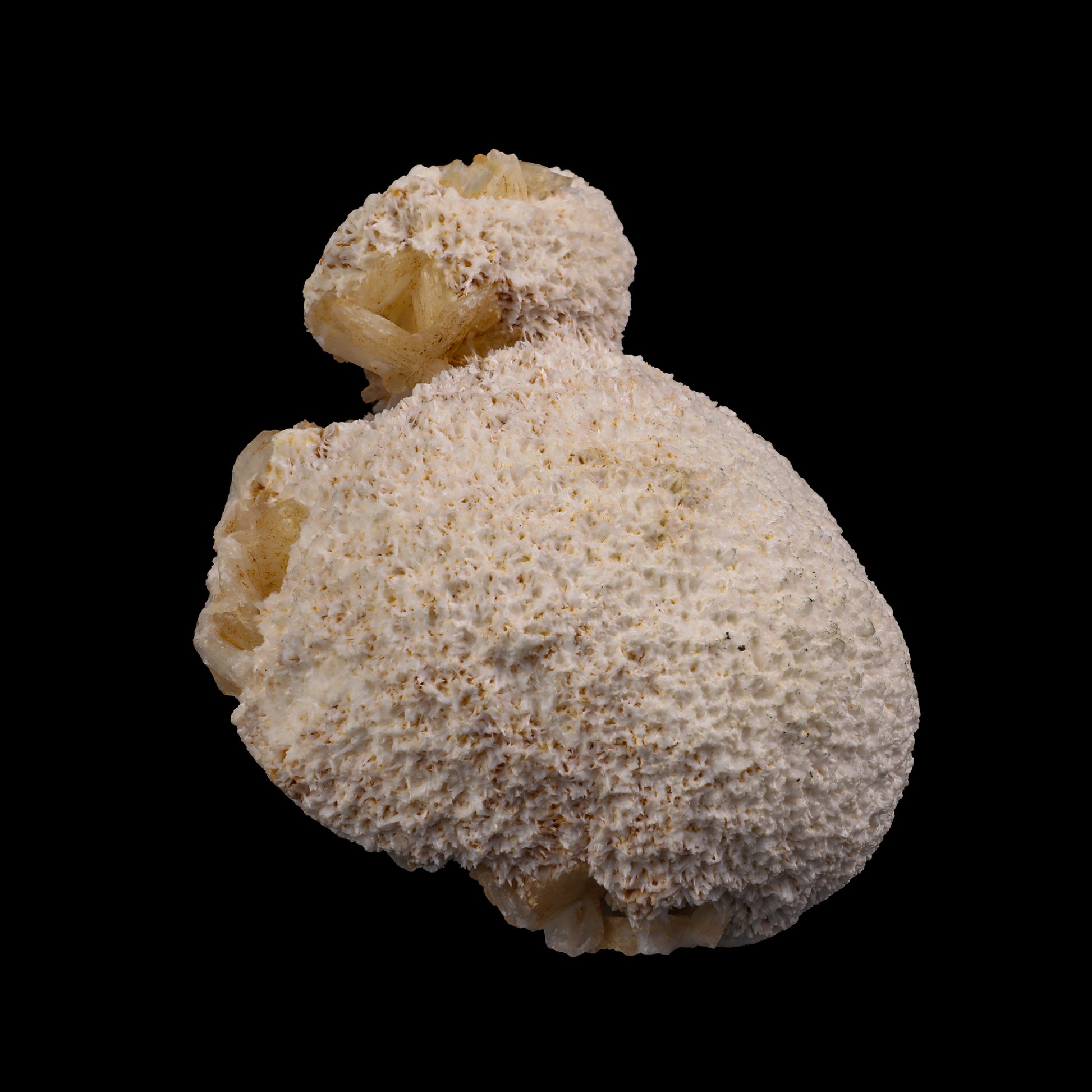 Botryoidal Mordenite with Stilbite  Natural Mineral Specimen  # G 0007
