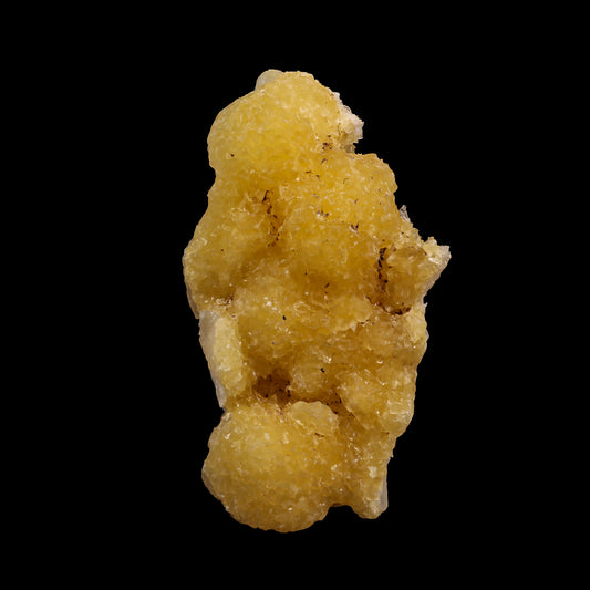 Honey Calcite with Stilbite Natural Mineral Specimen  # G 0008