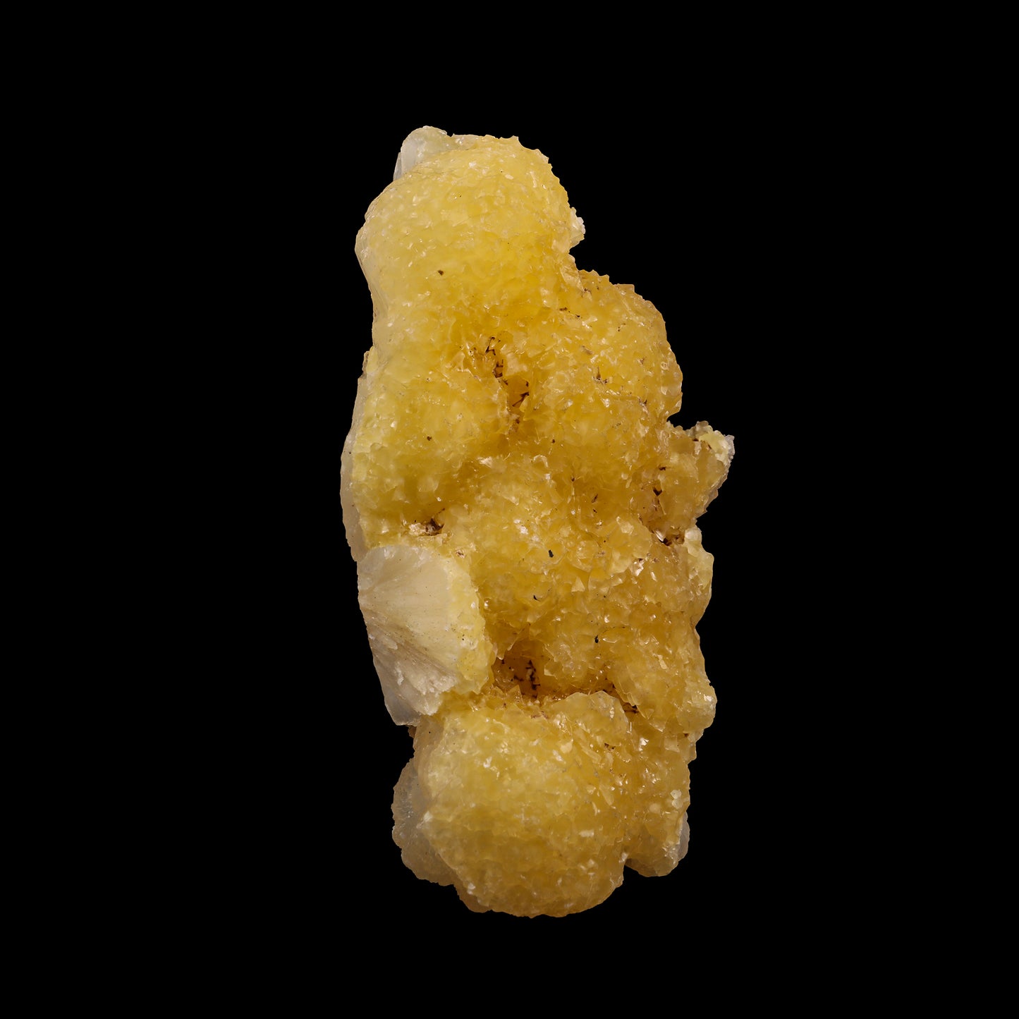 Honey Calcite with Stilbite Natural Mineral Specimen # G 0008