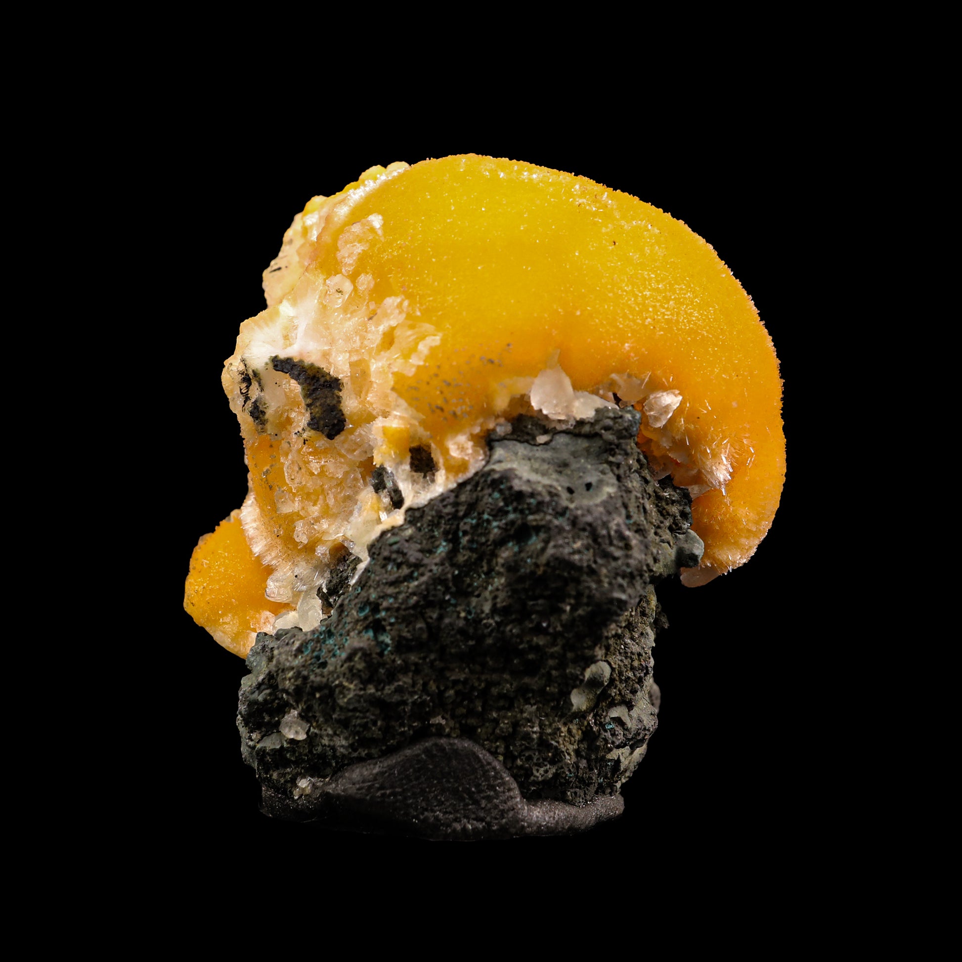 Orange Thomsonie  Natural Mineral Specimen  # G 0010