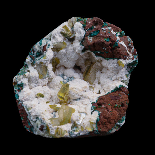 Rare Clinoptilolite on Mordenite Natural Mineral Specimen  # G 0014