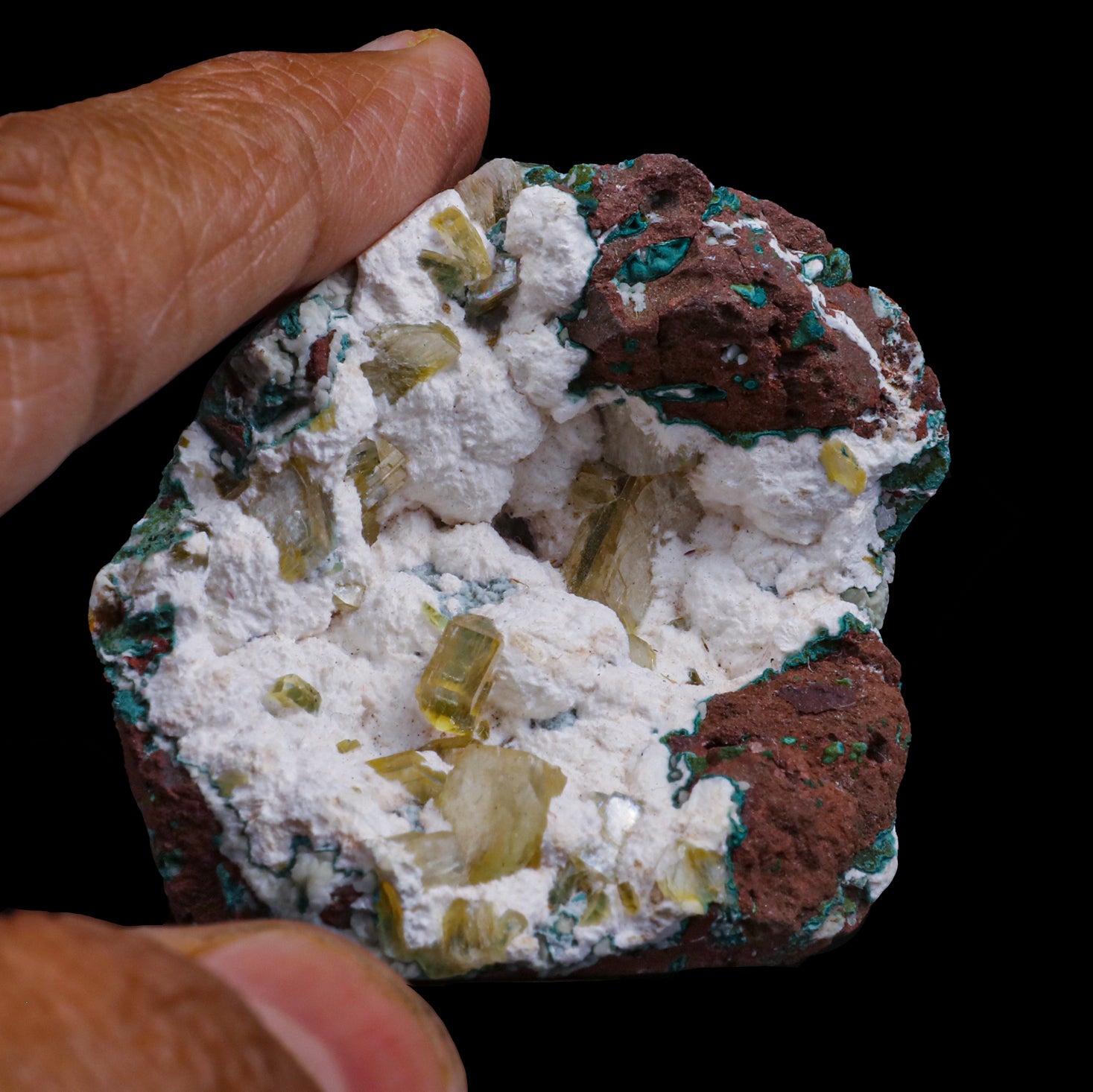 Rare Clinoptilolite on Mordenite Natural Mineral Specimen  # G 0014