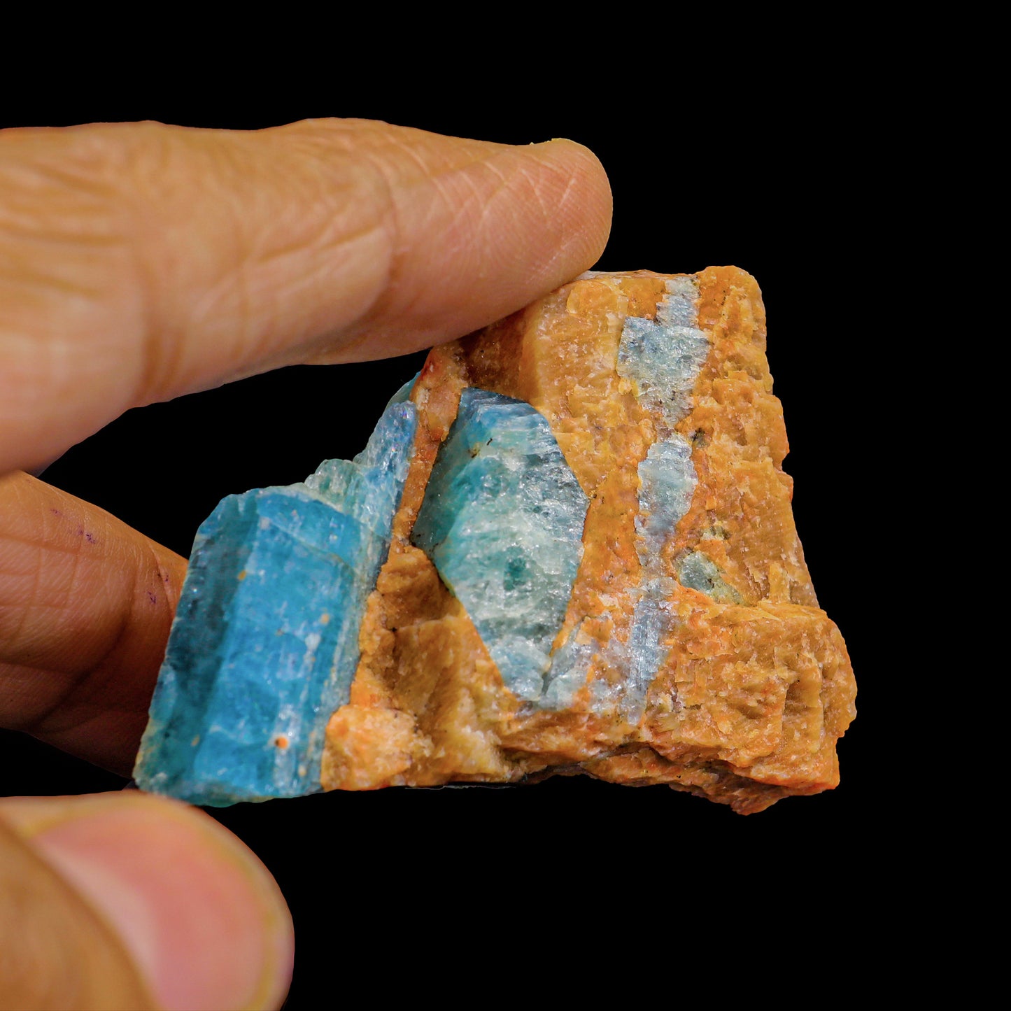 Aquamarine from Karur Natural Mineral Specimen # G 0017