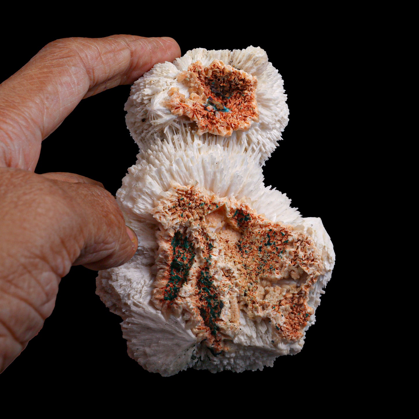Unique Formation Botryoidal Morednite Natural Mineral Specimen # G 0022