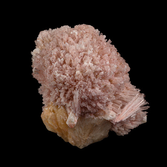 Pink Scolecite With Stilbite  Natural Mineral Specimen  # G 0033