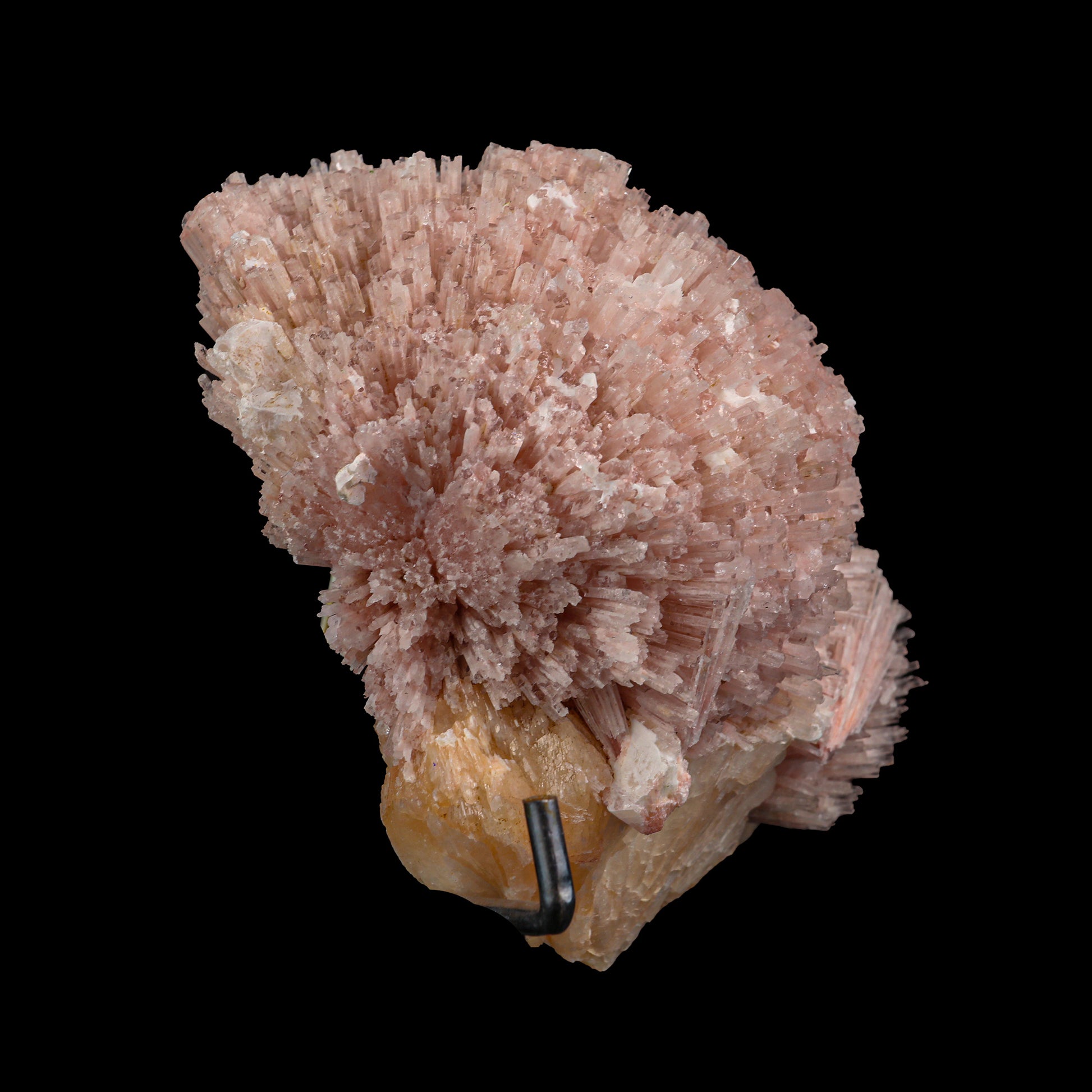 Pink Scolecite With Stilbite  Natural Mineral Specimen  # G 0033
