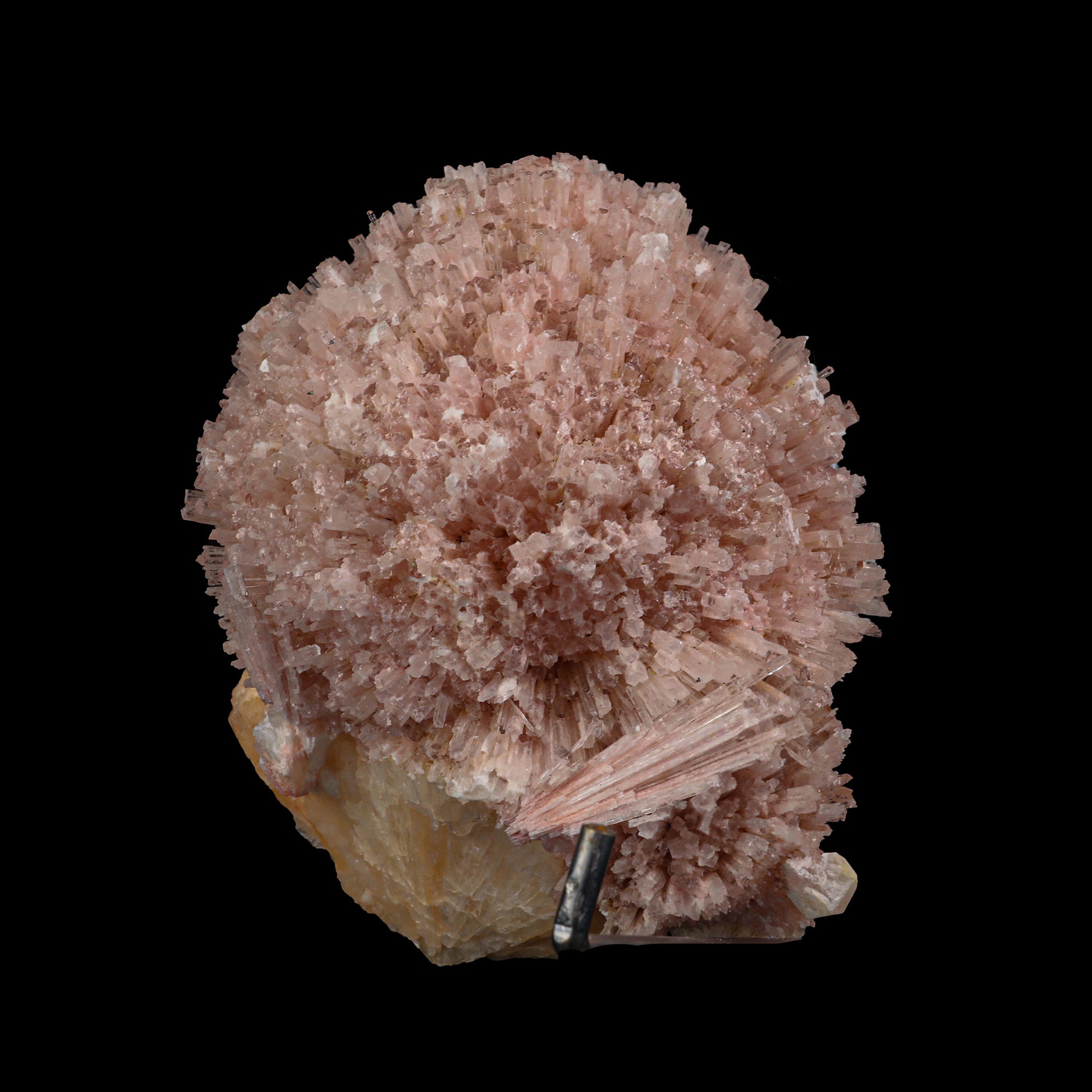 Pink Scolecite With Stilbite  Natural Mineral Specimen  # G 0033