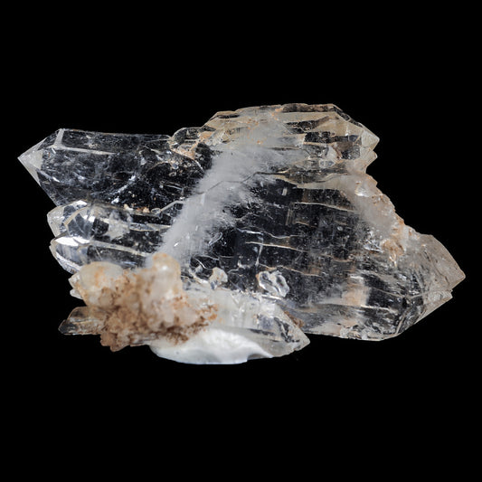 Gwindel Quartz Natural Mineral Specimen  # G 0034