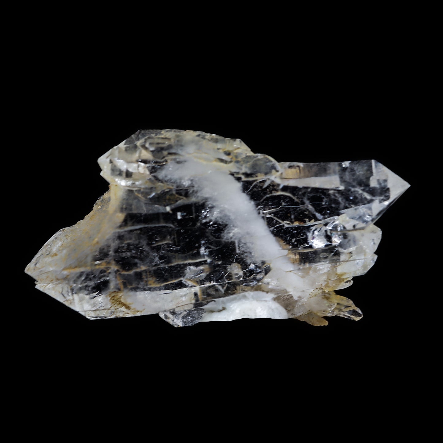Gwindel Quartz Natural Mineral Specimen # G 0034