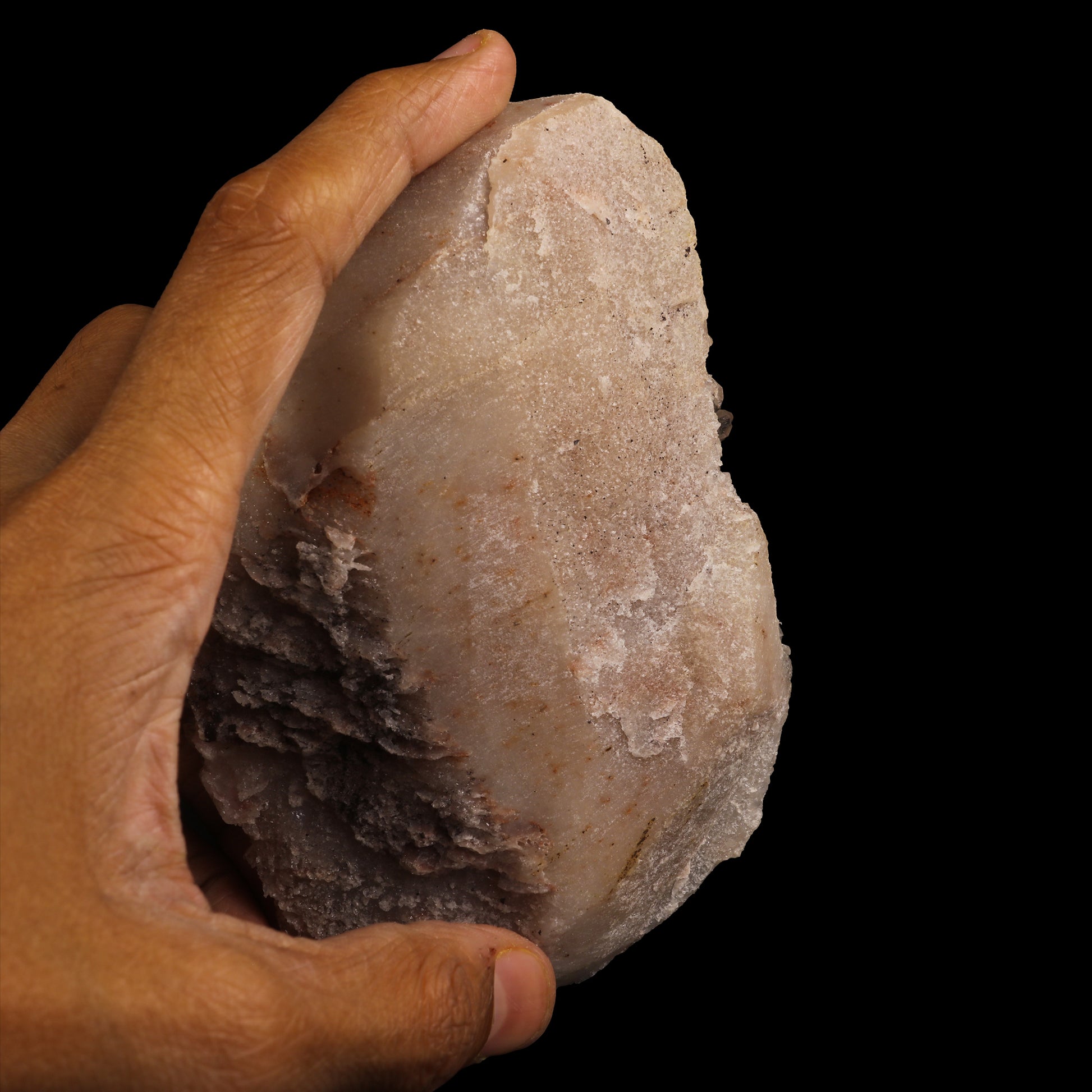 Quartz Cluster With Iron Incluion Natural Mineral Specimen  # G 0036