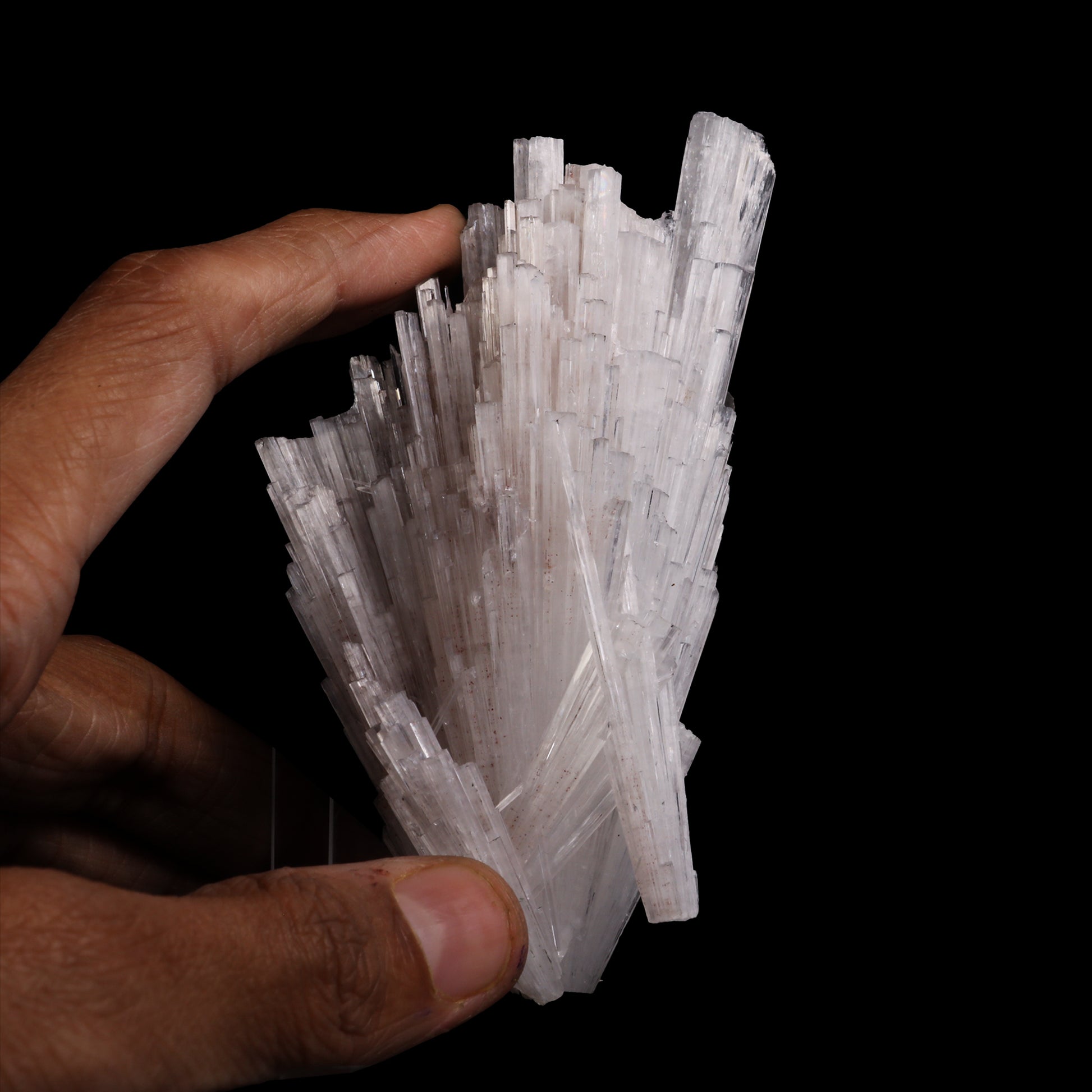 Scolecite Spray Natural Mineral Specimen  # G 0038