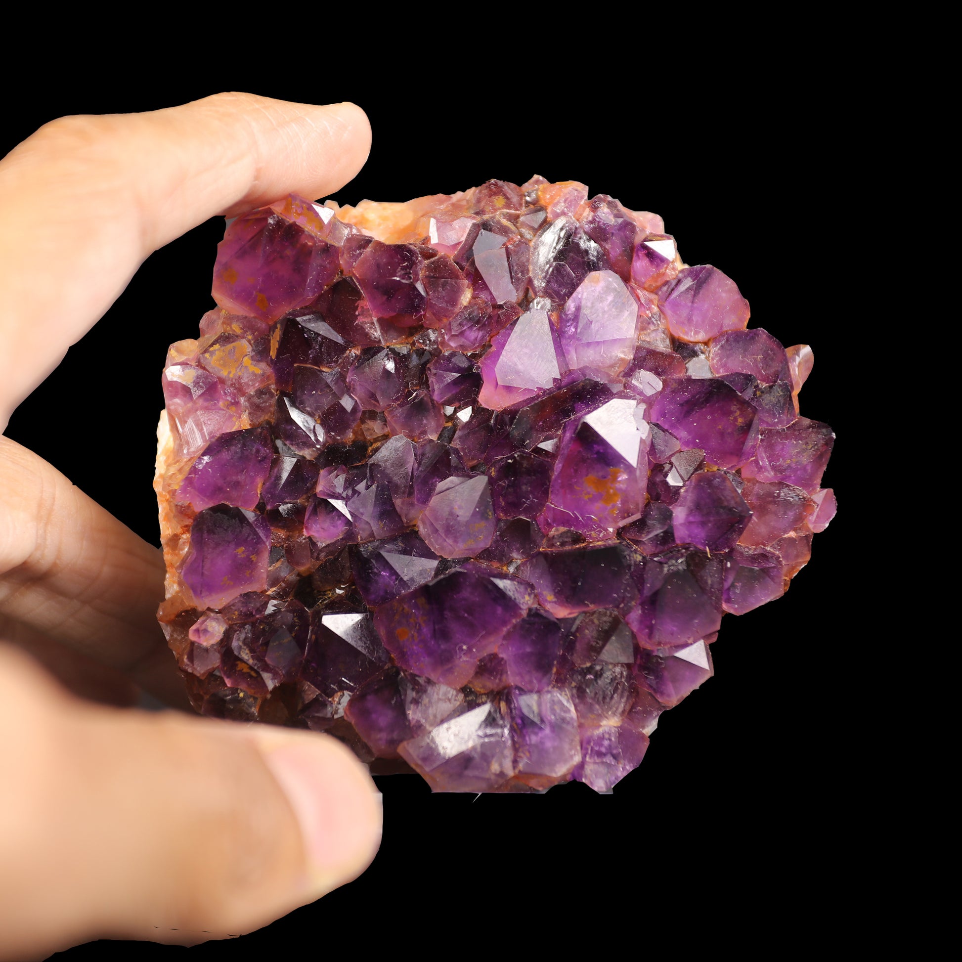 Purple Amethyst Natural Mineral Specimen  # G 0040