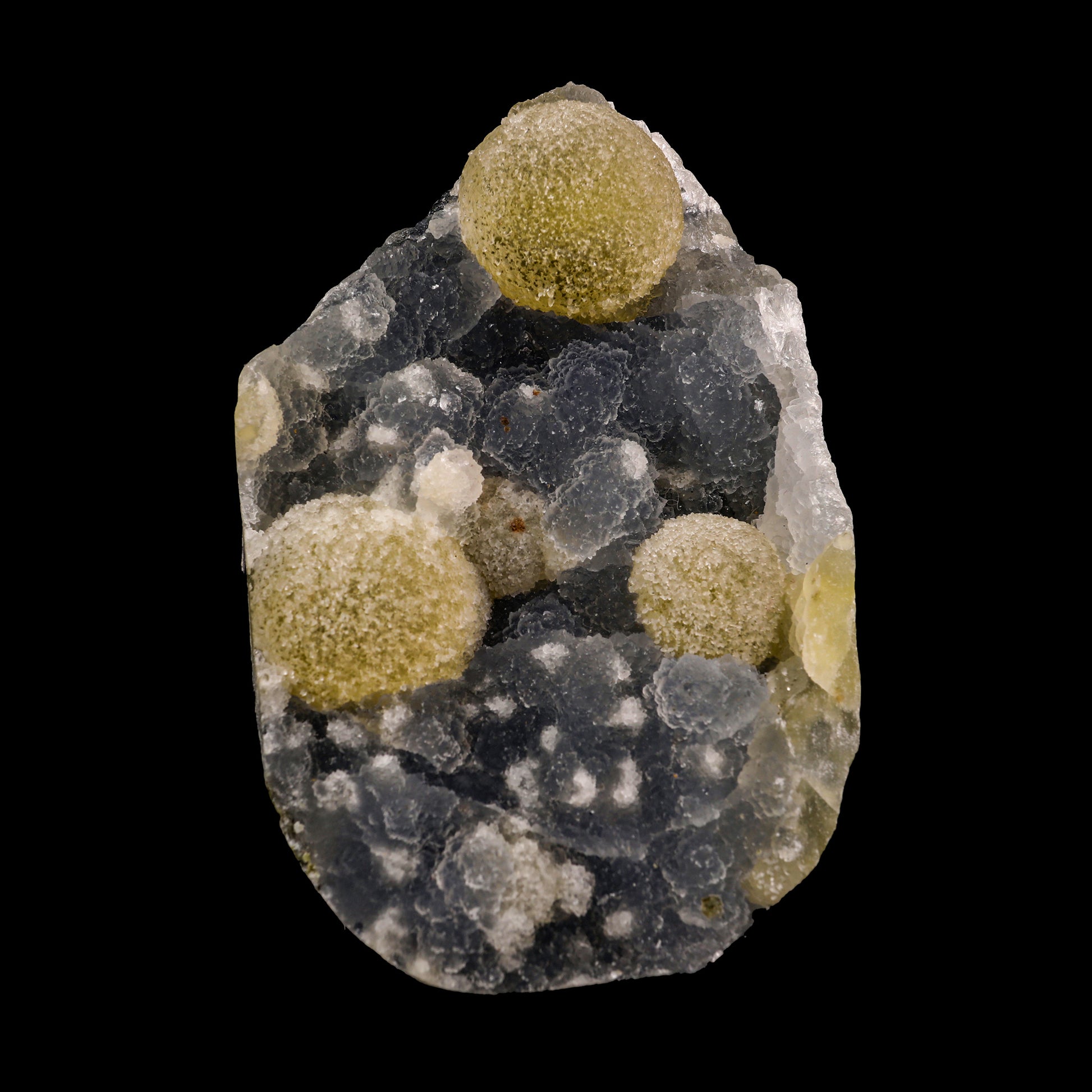 Fluorite with Chalceony Natural Mineral Specimen  # G 0048