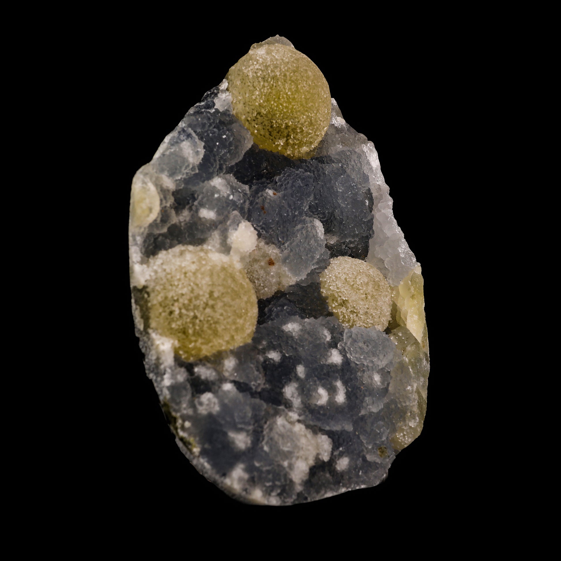 Fluorite with Chalceony Natural Mineral Specimen  # G 0048