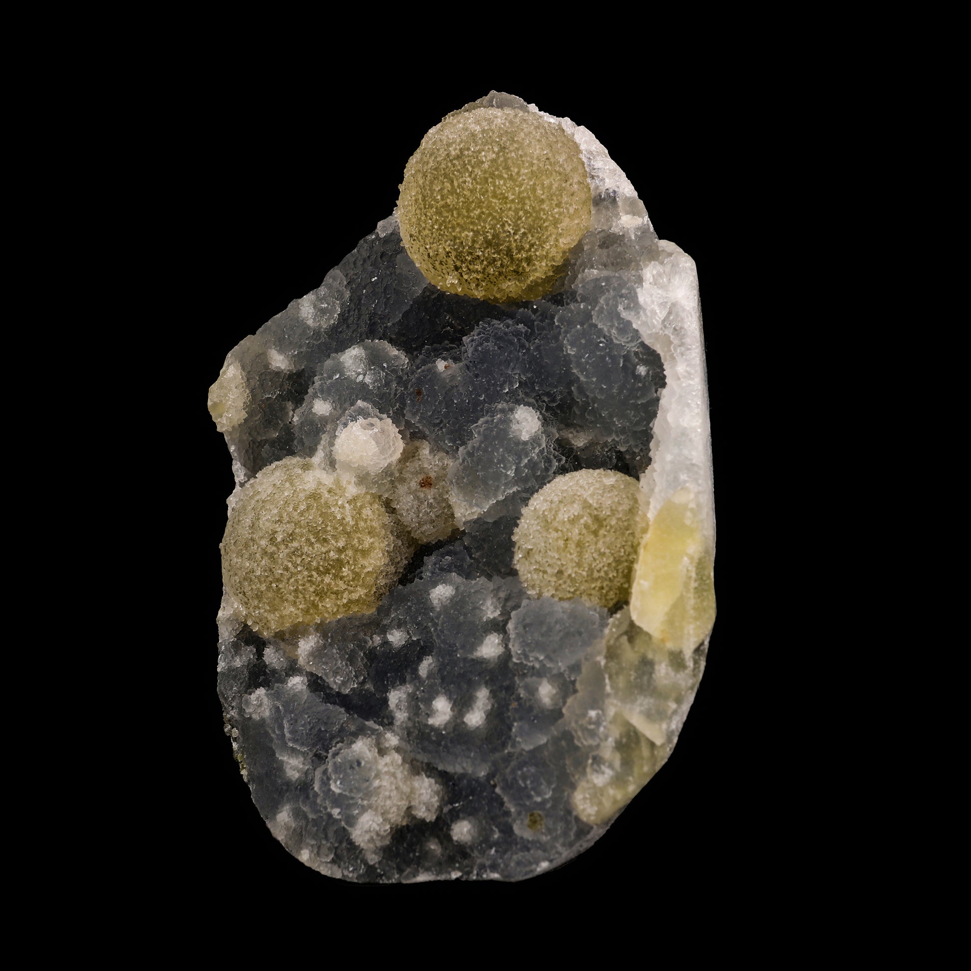 Fluorite with Chalceony Natural Mineral Specimen  # G 0048