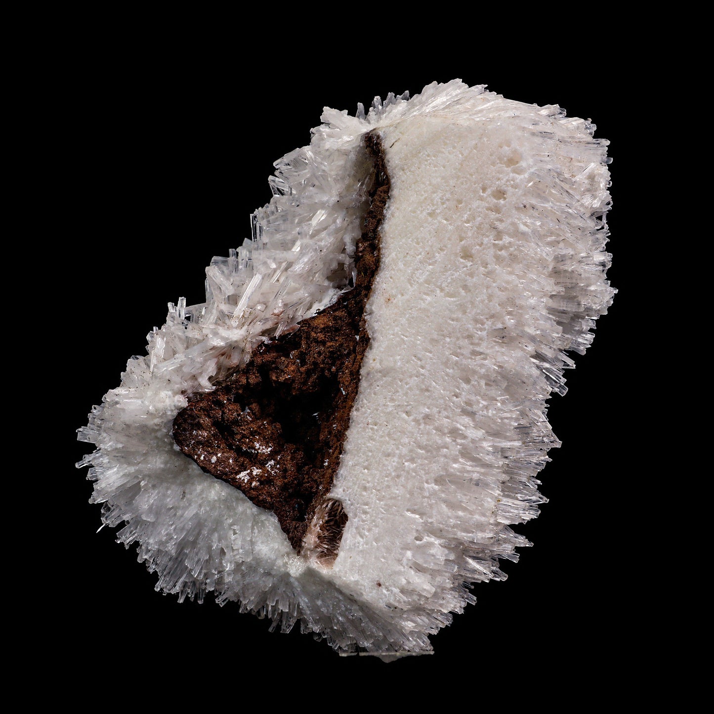 Scolecite Spary Natural Mineral Specimen # G 0050