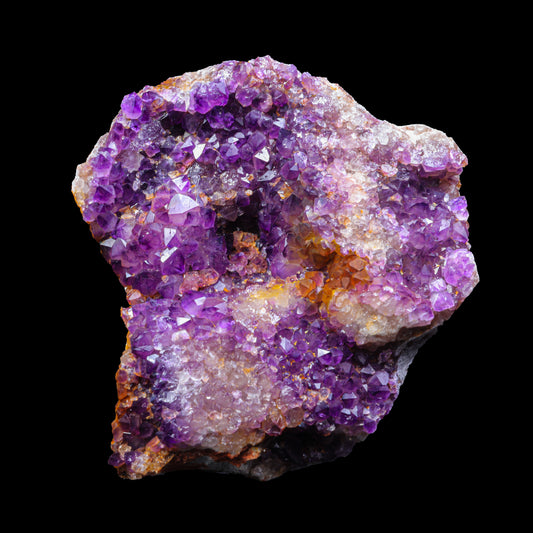 Amethyst with iron Inclusion Natural Mineral Specimen  # G 0051