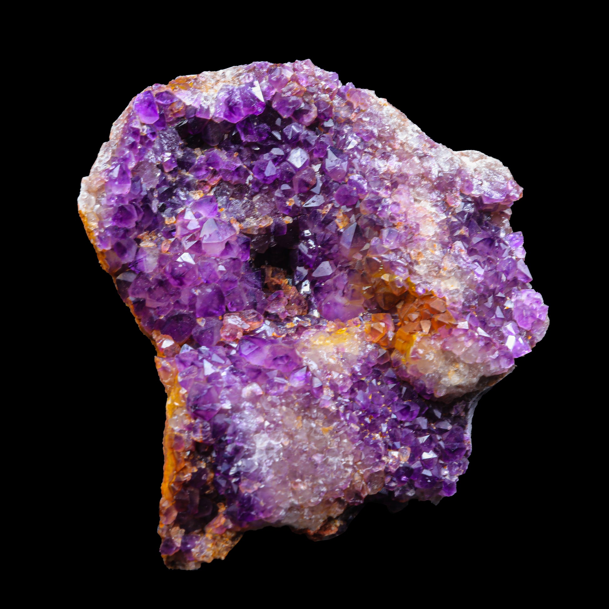 Amethyst with iron Inclusion Natural Mineral Specimen  # G 0051