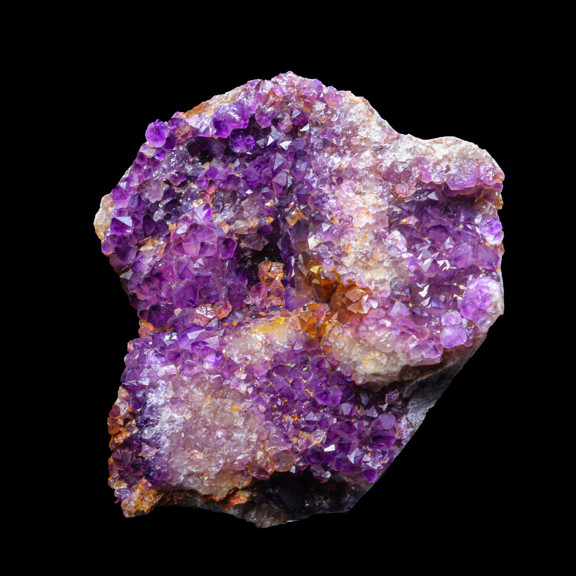 Amethyst with iron Inclusion Natural Mineral Specimen  # G 0051