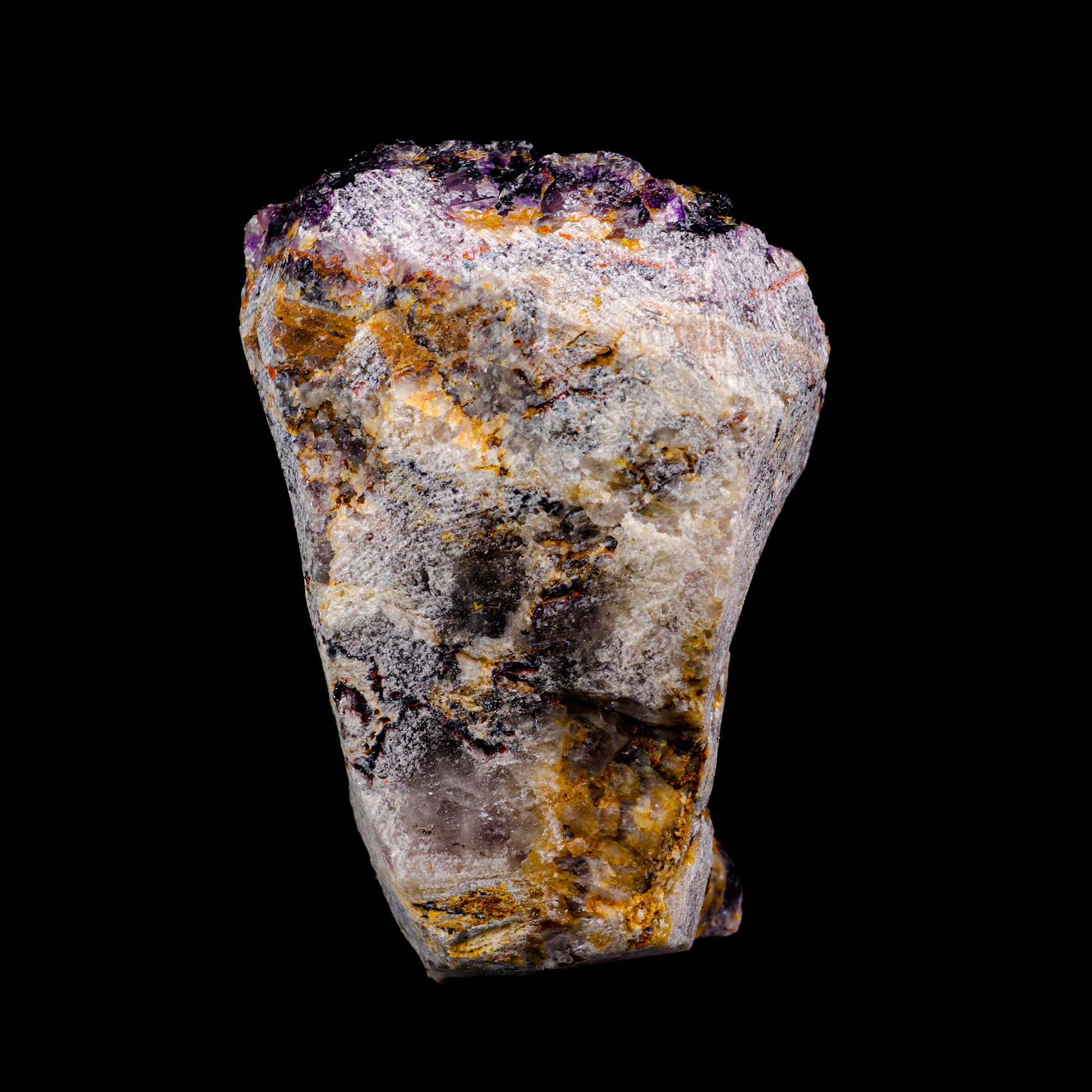 Alien Amethyst Natural Mineral Specimen  # G 0054
