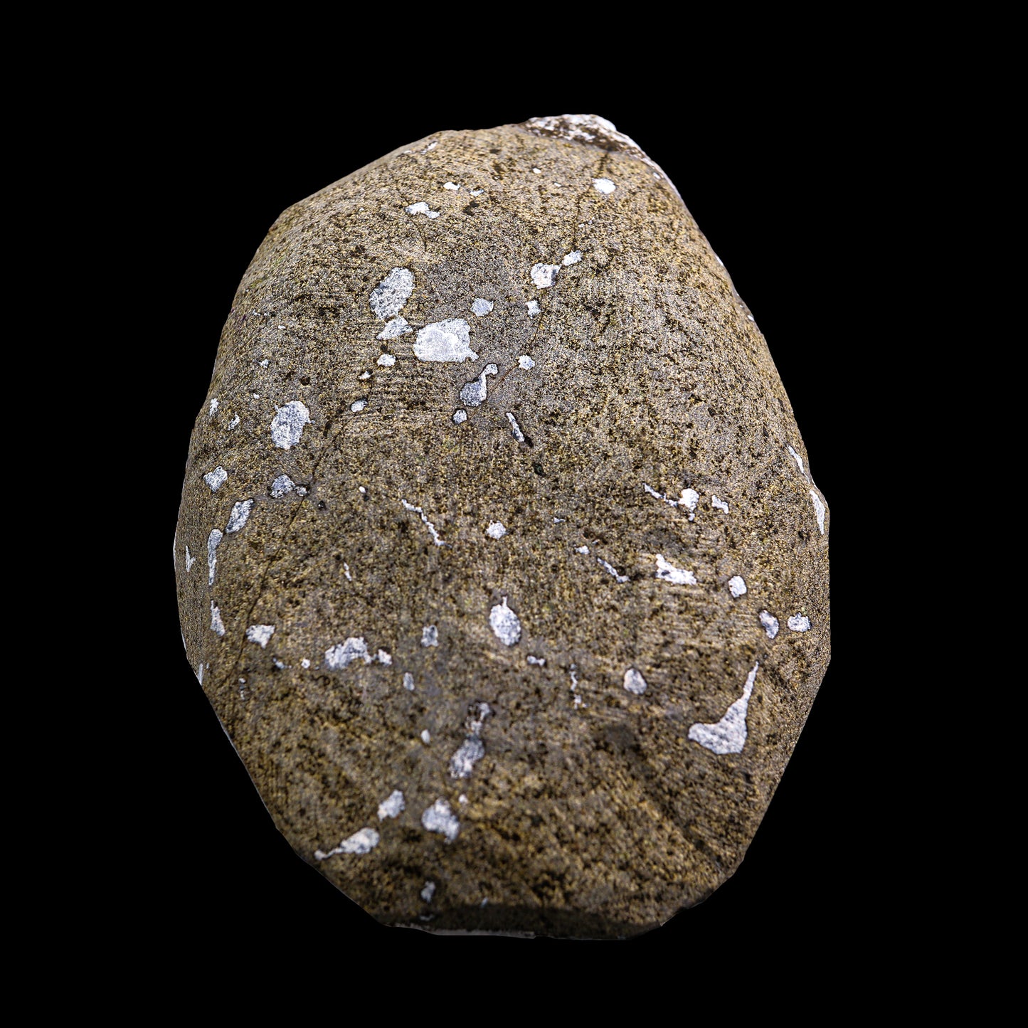 Heulandite on Sparkling Blue Chalcedony Natural Mineral Specimen # G 0056