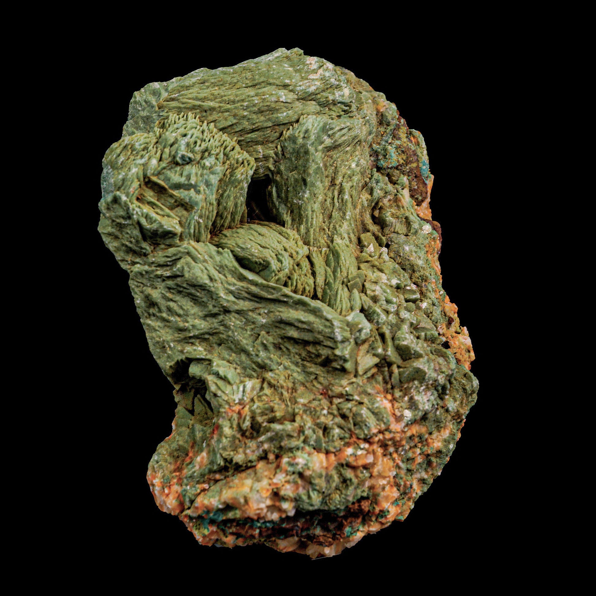 Heulandite with Stilbite  Natural Mineral Specimen  # G 0057