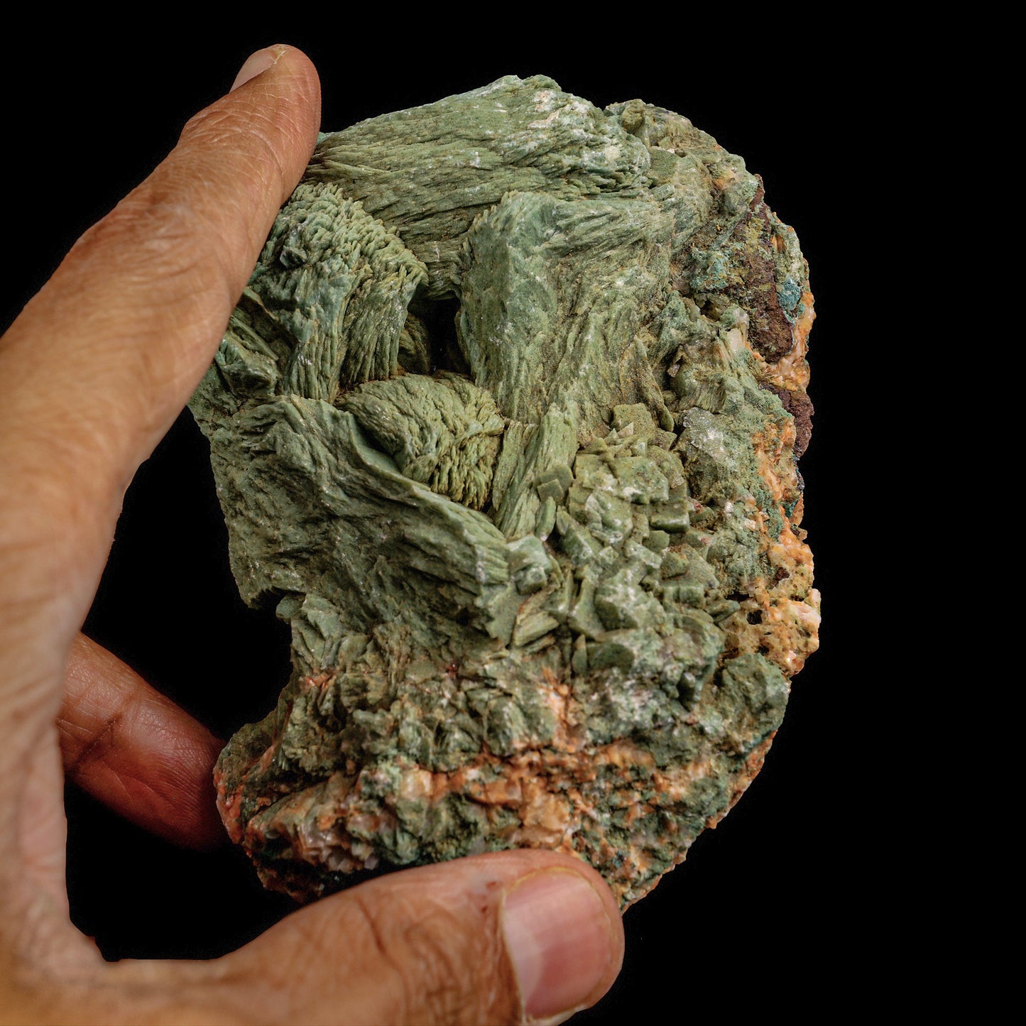 Heulandite with Stilbite Natural Mineral Specimen # G 0057