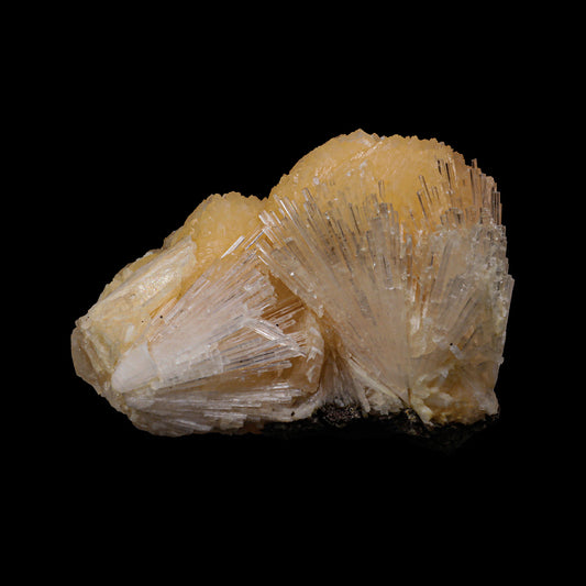 Scolecite With Stilbite  Natural Mineral Specimen  # G 0060