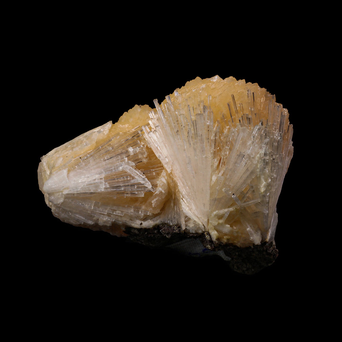 Scolecite With Stilbite Natural Mineral Specimen # G 0060