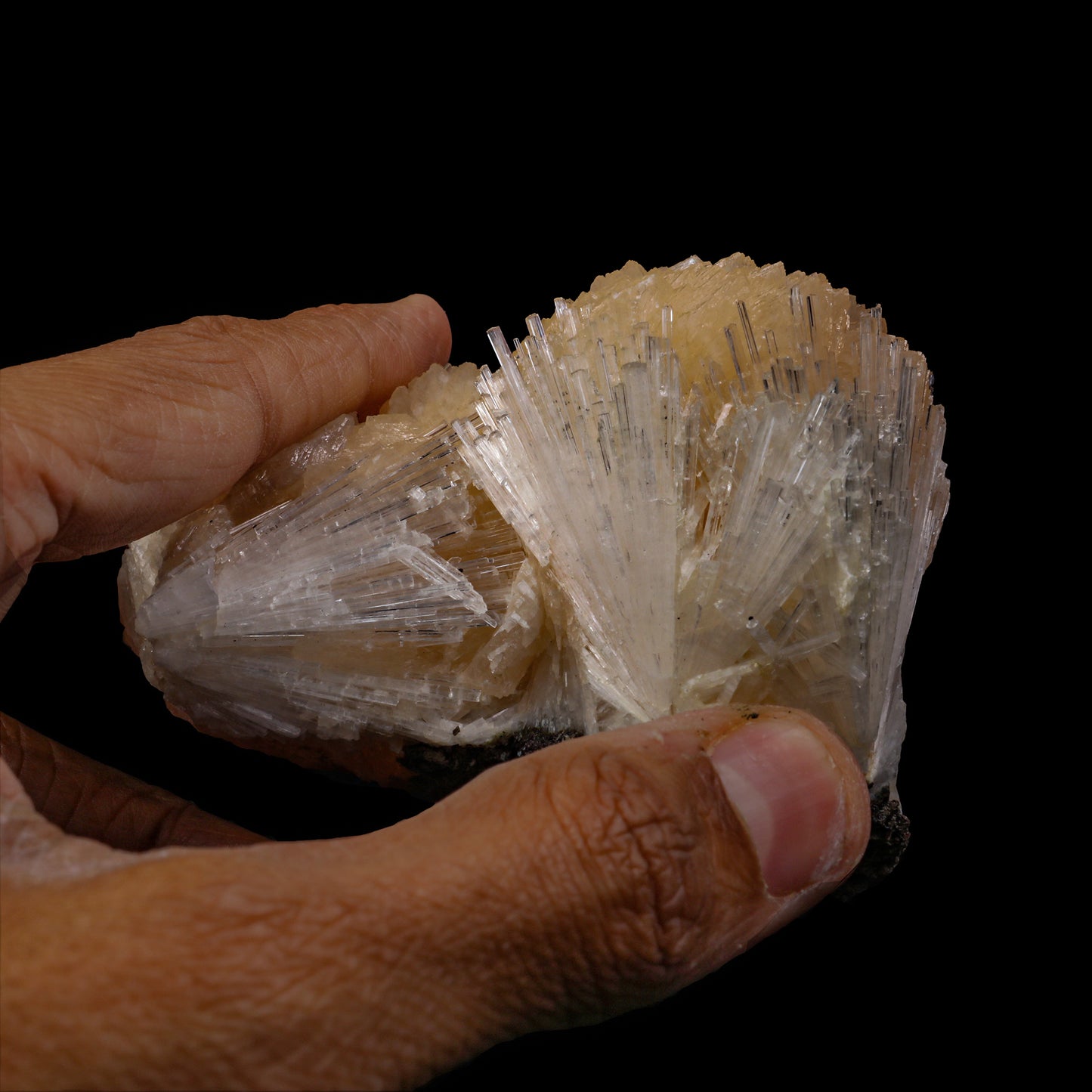 Scolecite With Stilbite Natural Mineral Specimen # G 0060