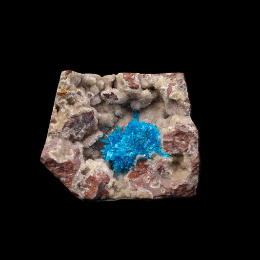 Pentagonite on Heulandite  Natural Mineral Specimen  # G 0061