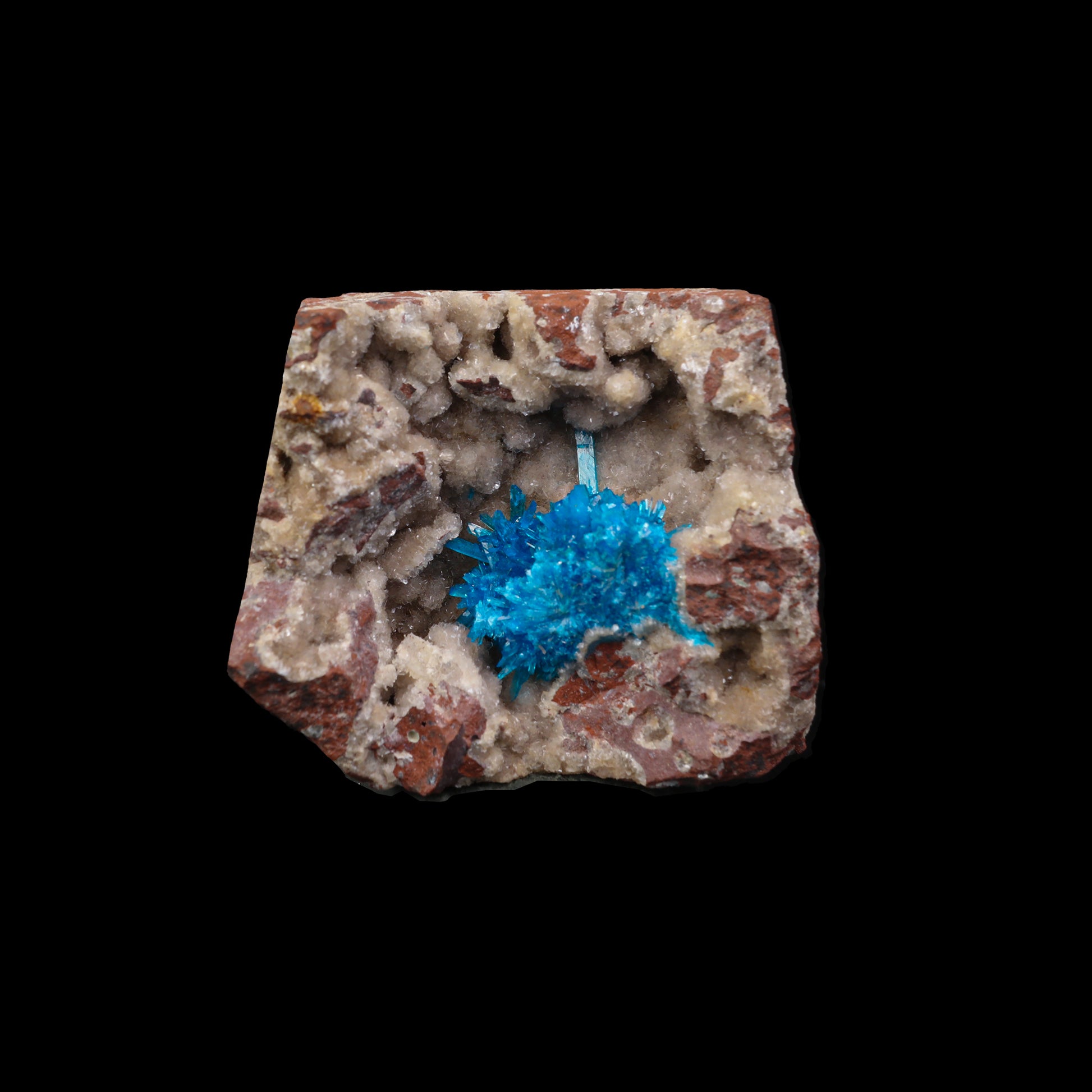 Pentagonite on Heulandite  Natural Mineral Specimen  # G 0061