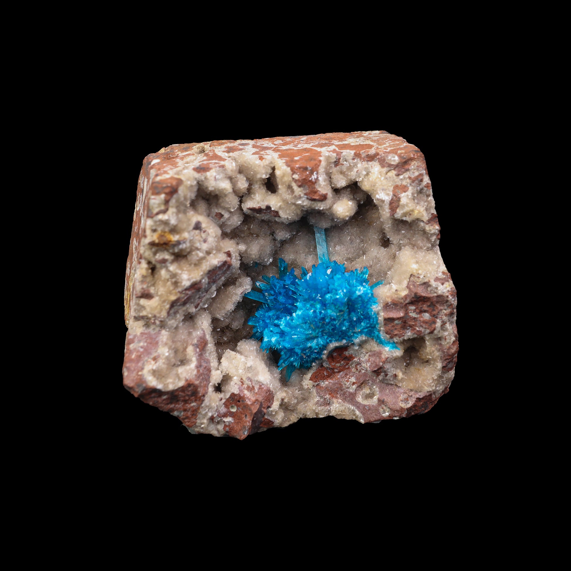 Pentagonite on Heulandite  Natural Mineral Specimen  # G 0061