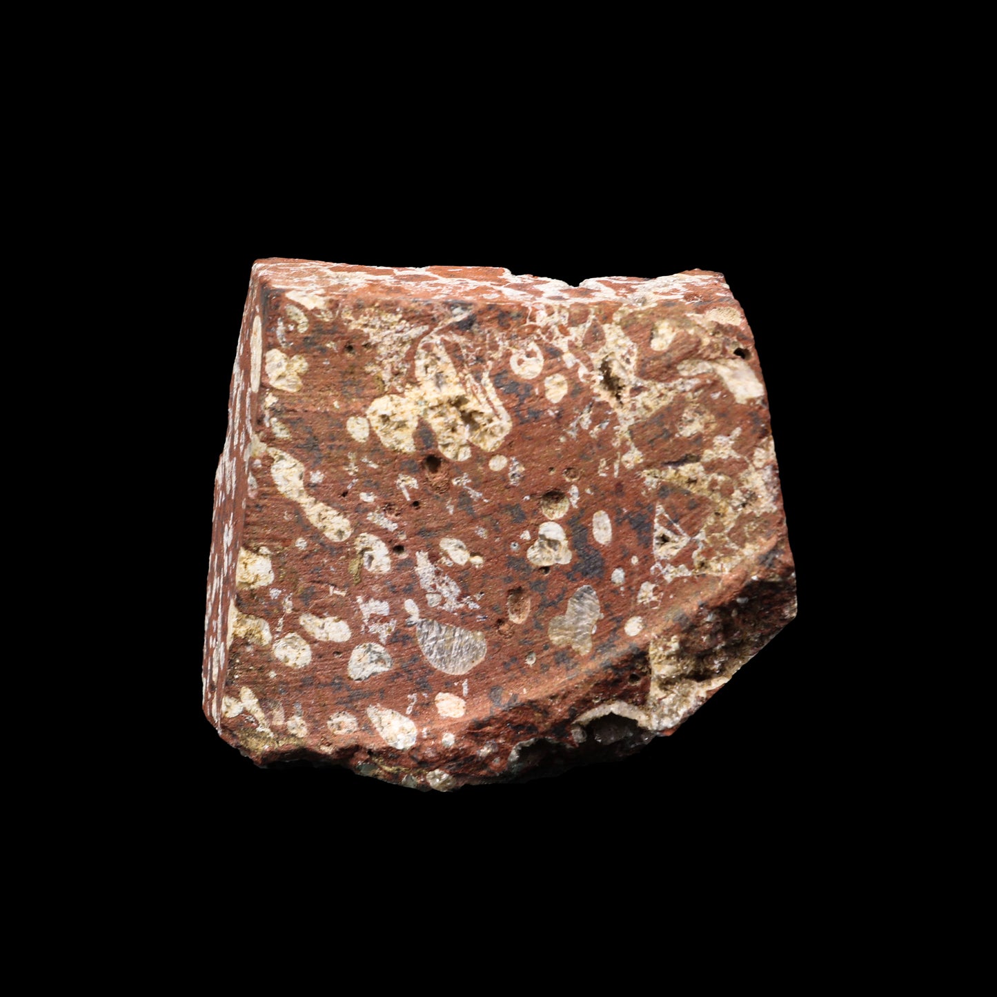 Pentagonite on Heulandite Natural Mineral Specimen # G 0061