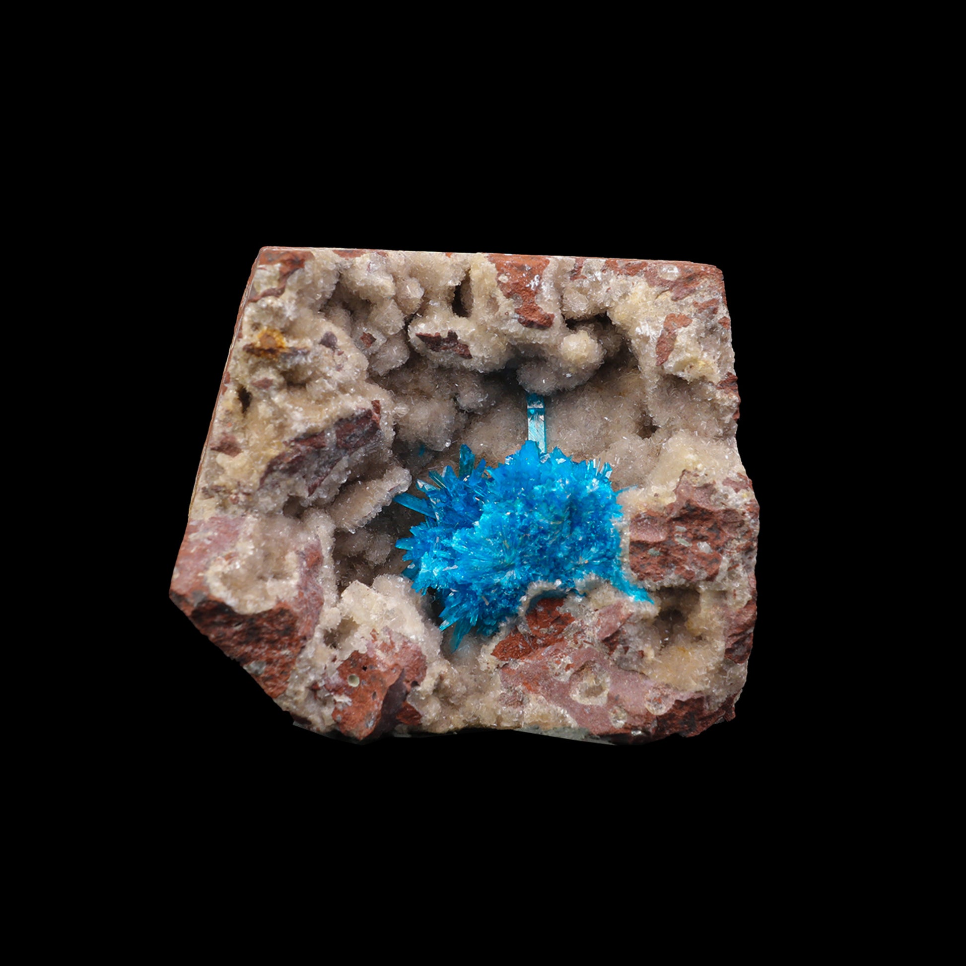 Pentagonite on Heulandite  Natural Mineral Specimen  # G 0061