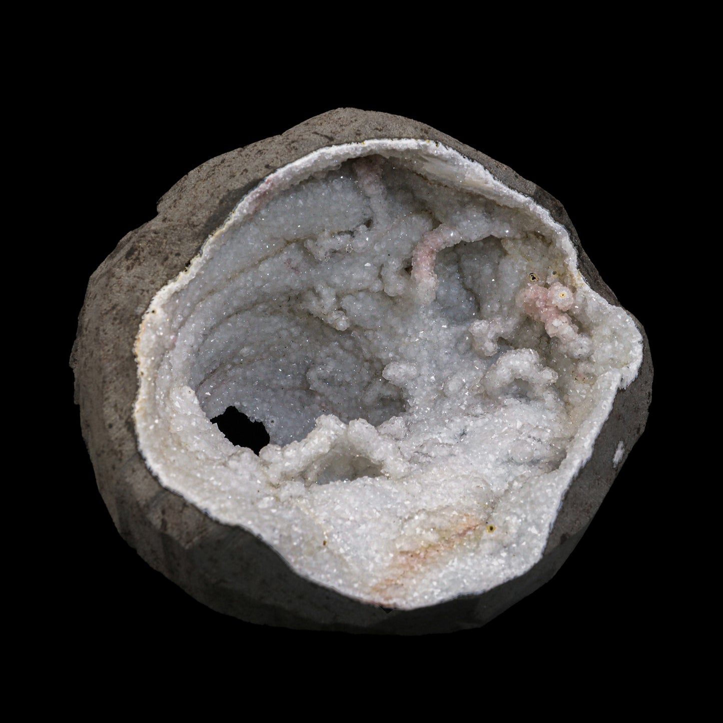Chalcedony Geode Natural Mineral Specimen # G 0065