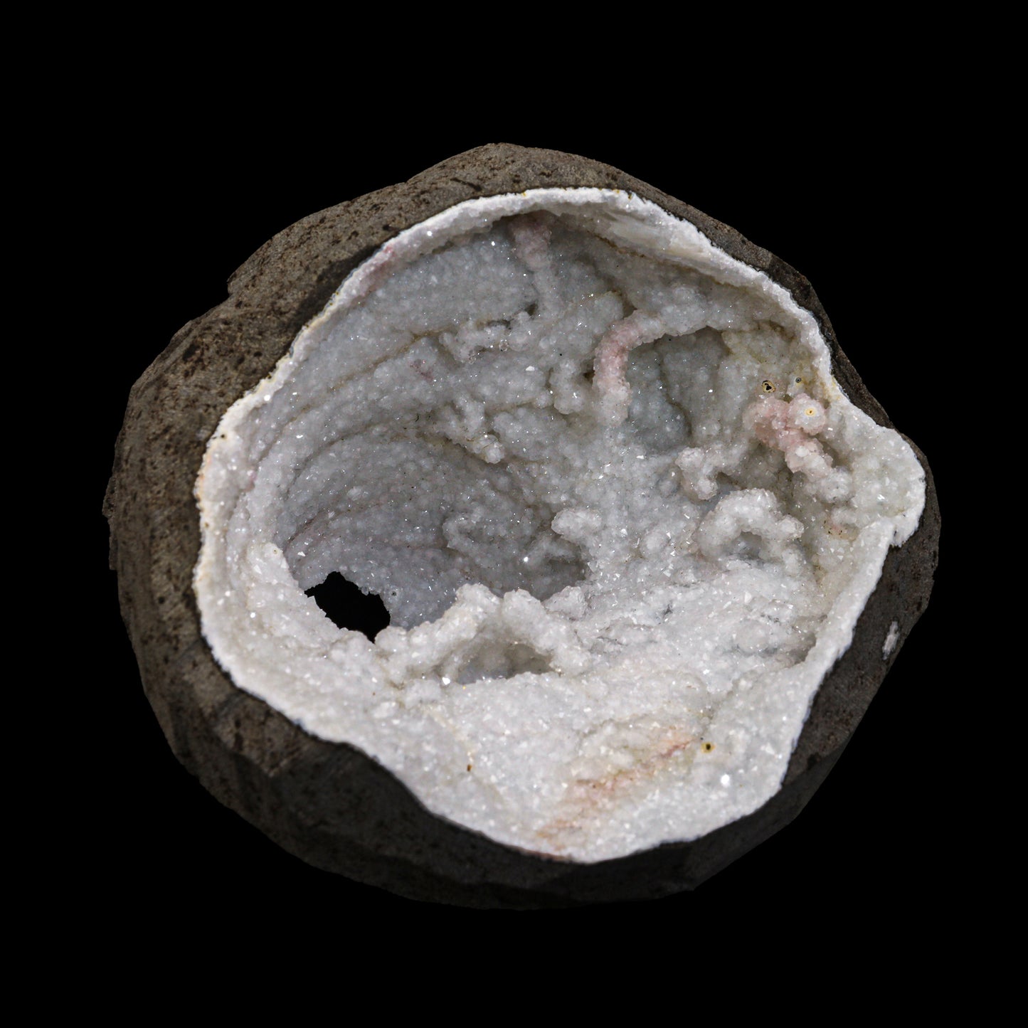 Chalcedony Geode Natural Mineral Specimen # G 0065