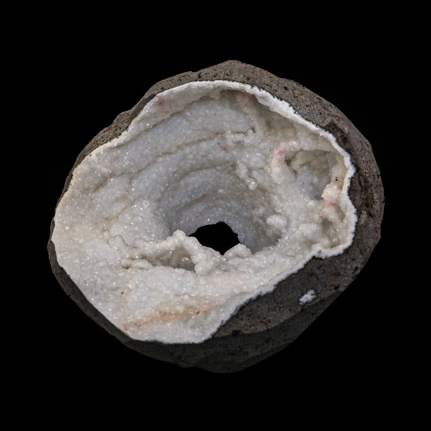 Chalcedony Geode Natural Mineral Specimen # G 0065