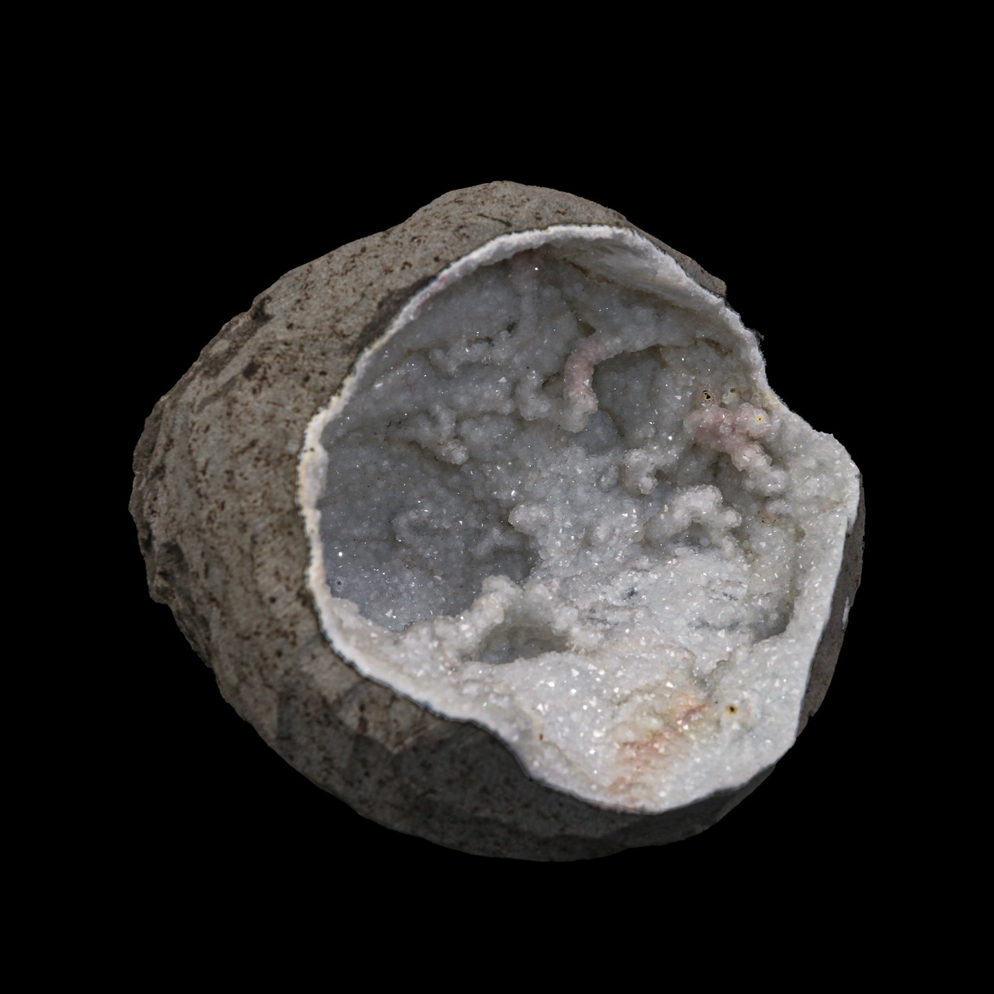 Chalcedony Geode Natural Mineral Specimen # G 0065