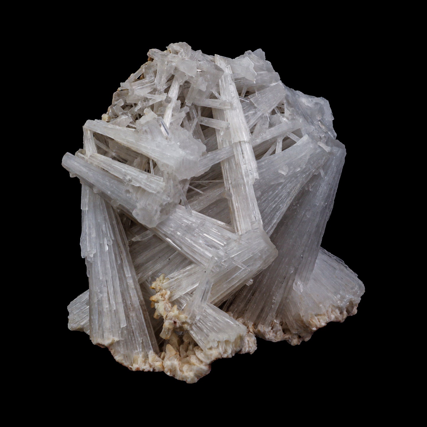 Scolecite Spray Cluster Natural Mineral Specimen # G 0070