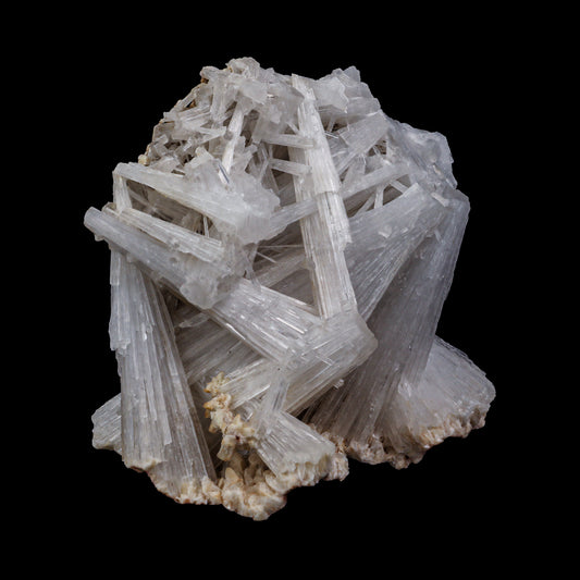 Scolecite Spray Cluster Natural Mineral Specimen  # G 0070