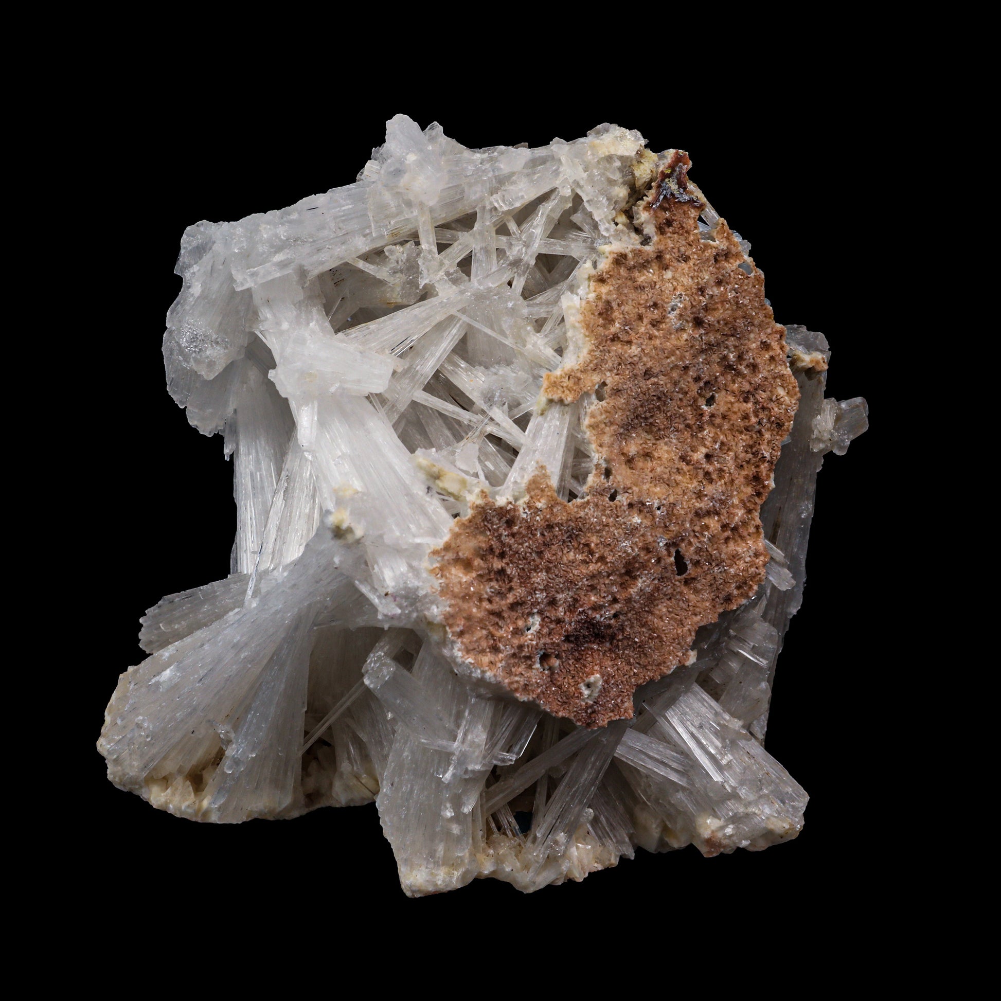 Scolecite Spray Cluster Natural Mineral Specimen  # G 0070