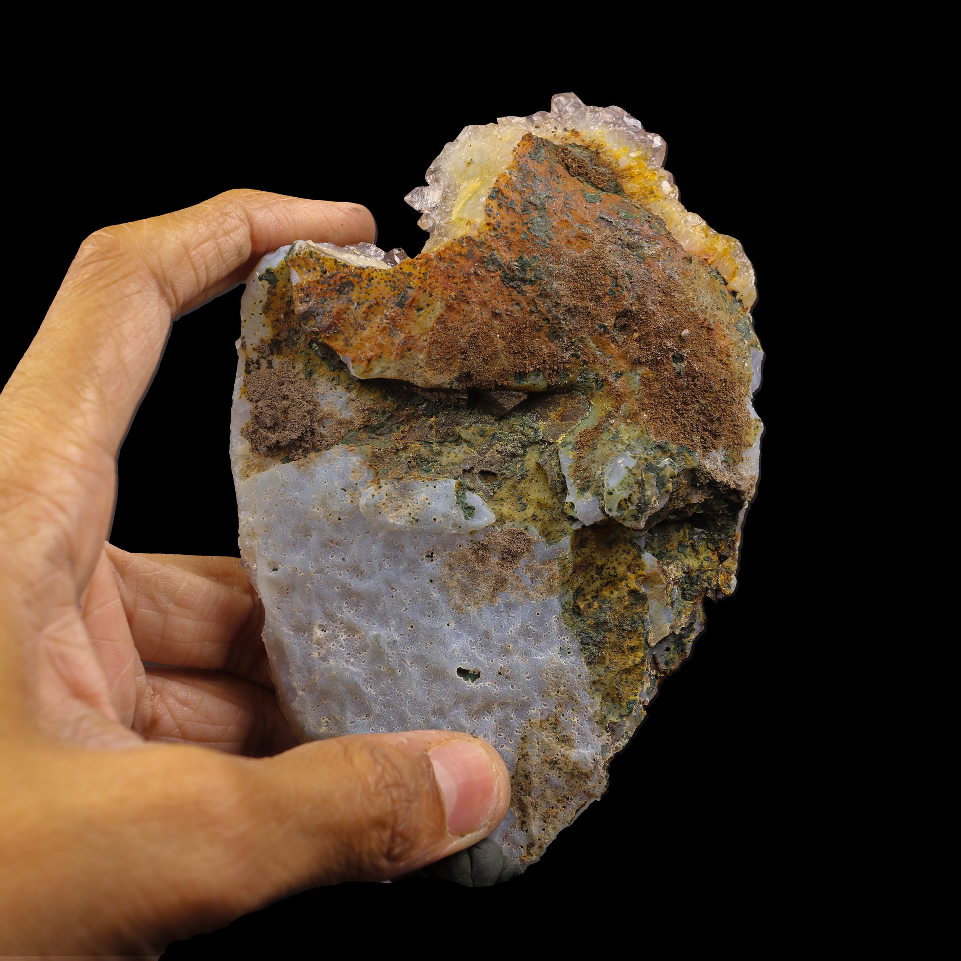 Amethyst Cluster Natural Mineral Specimen  # G 0072