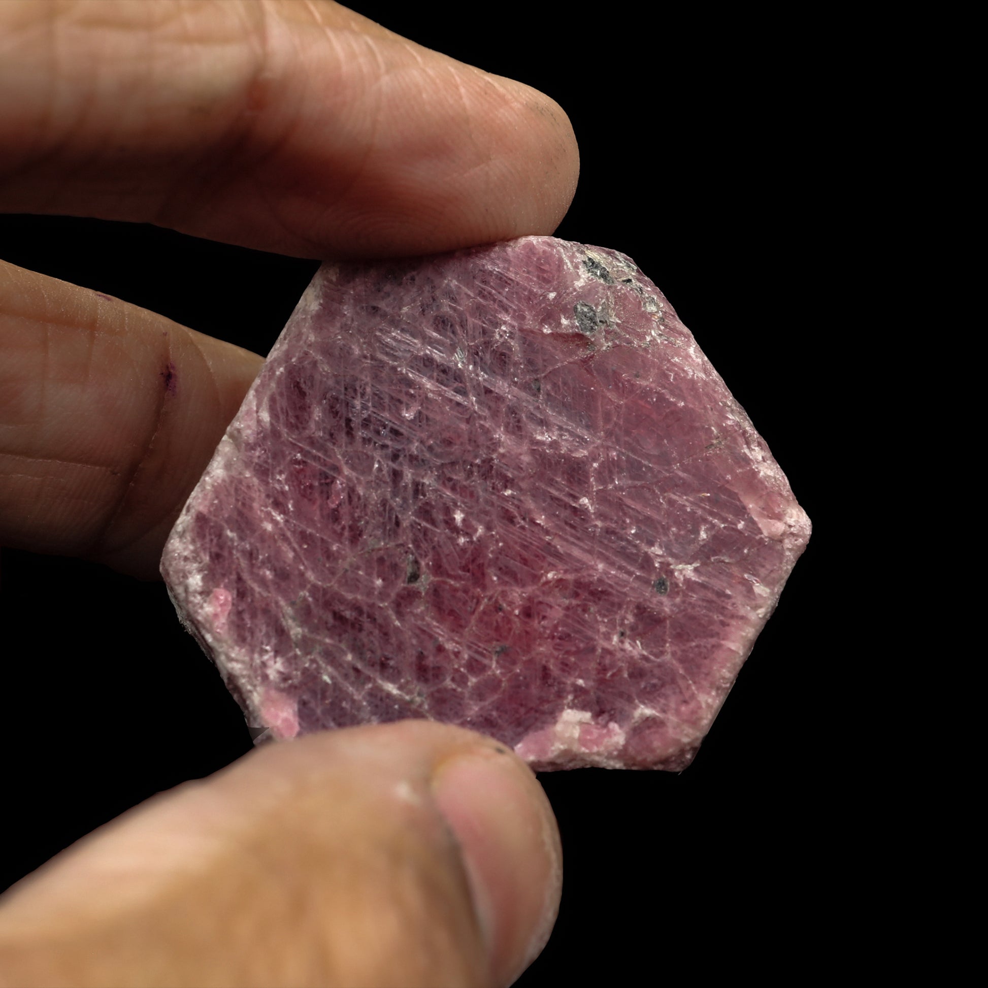corundum Ruby Natural Mineral Specimen  # G 0075