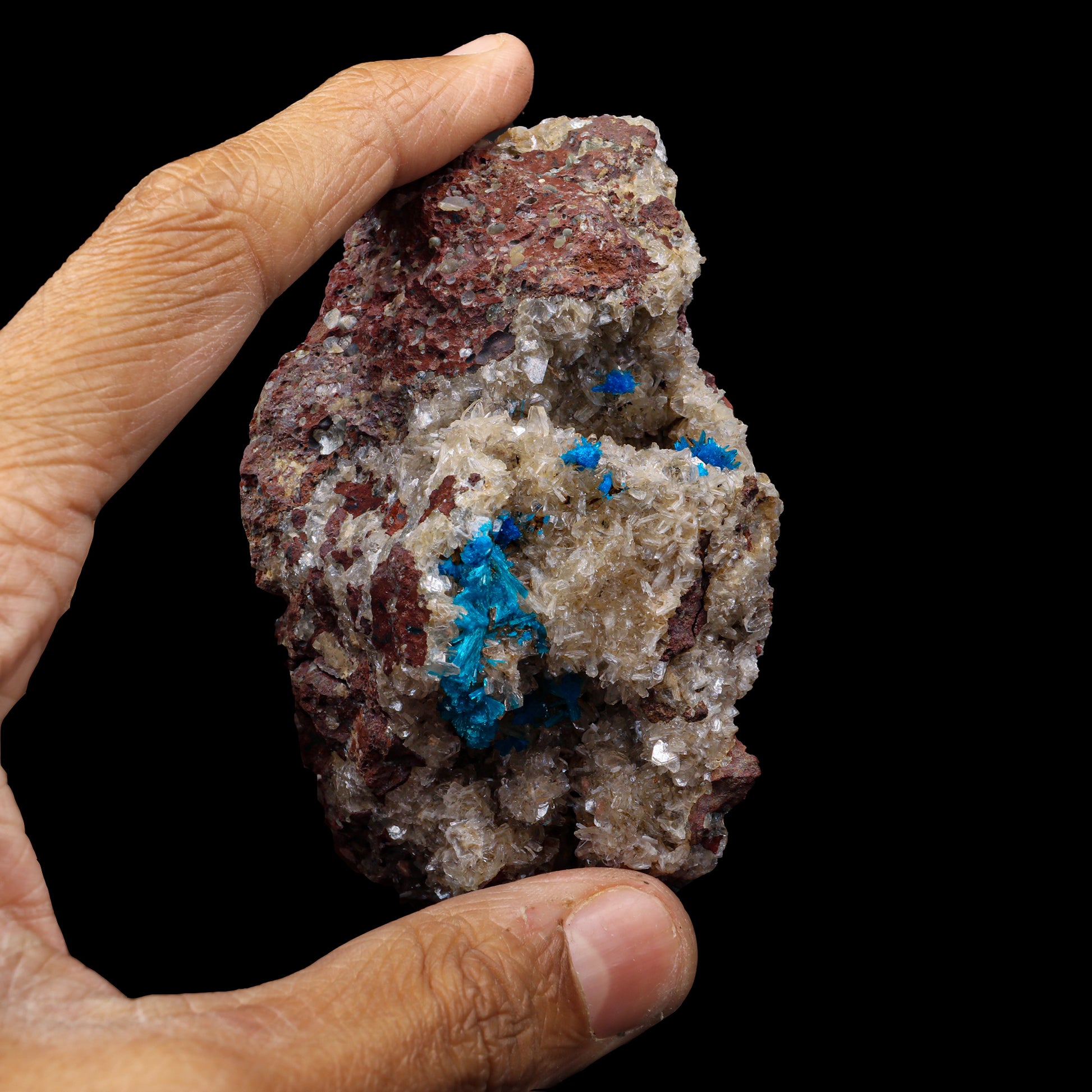 Pentagonite & Cavansite Natural Mineral Specimen  # G 0076
