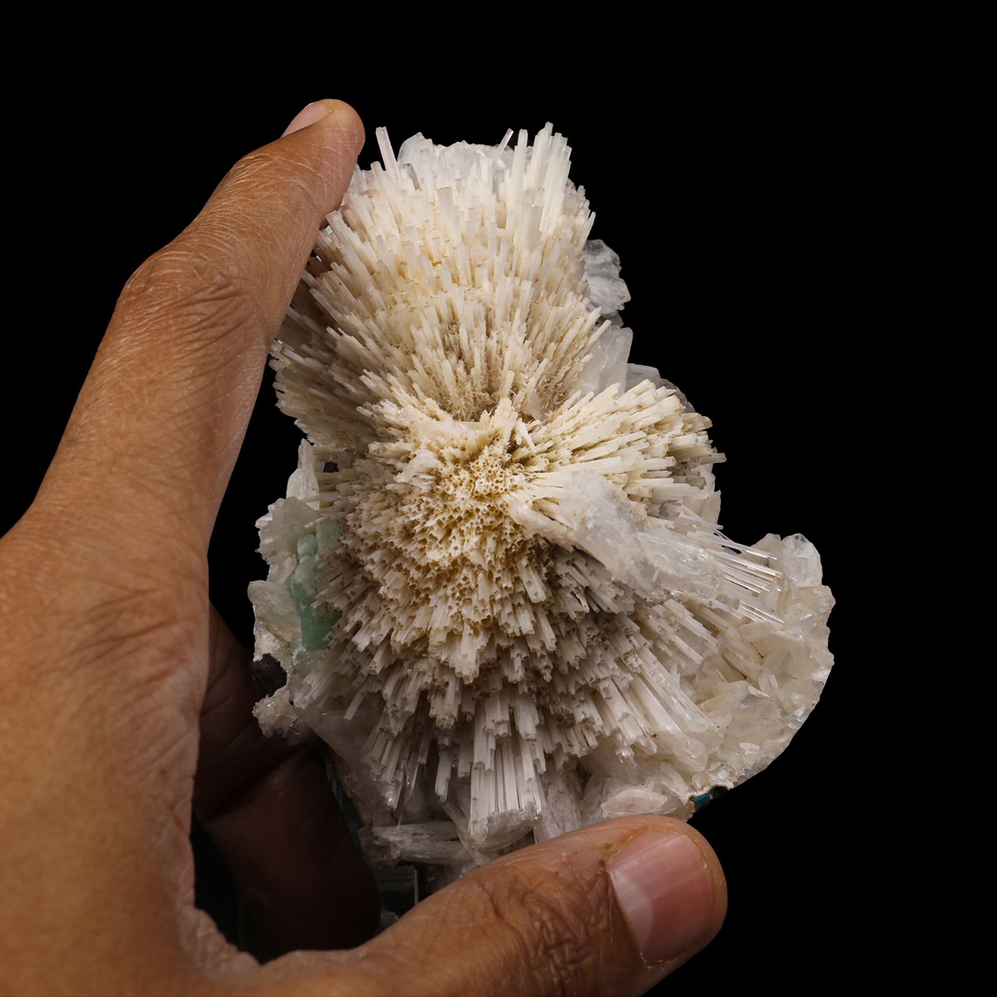 Mesolite with Stilbite  Natural Mineral Specimen  # G 0077