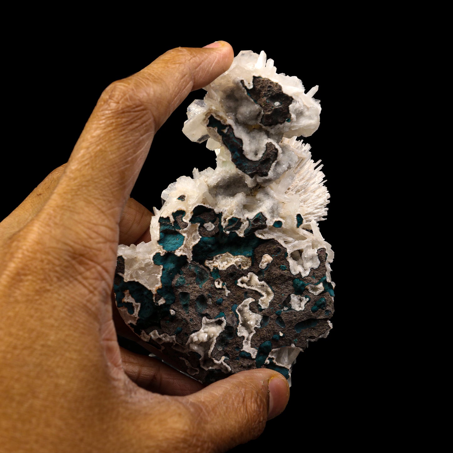 Mesolite with Stilbite Natural Mineral Specimen # G 0077